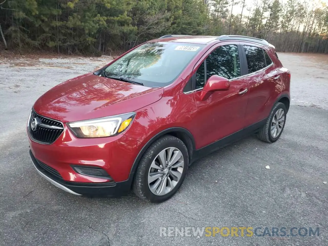 1 fotografías del automóvil dañado KL4CJASB1LB019075 BUICK ENCORE 2020