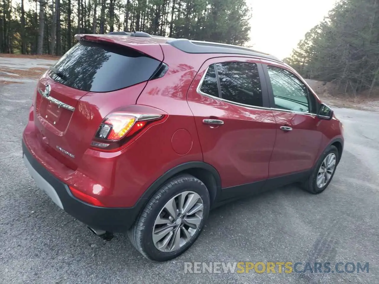 3 fotografías del automóvil dañado KL4CJASB1LB019075 BUICK ENCORE 2020