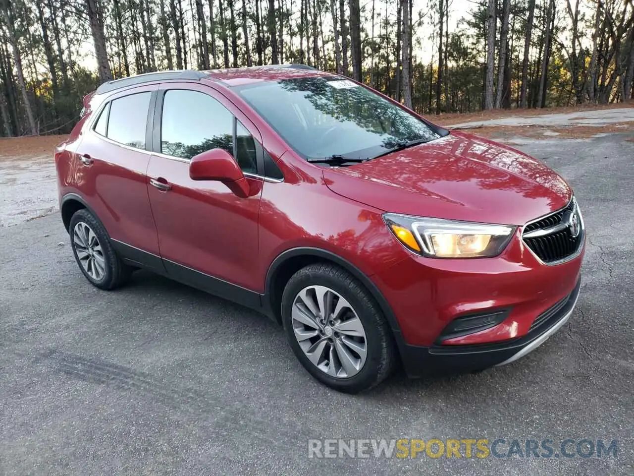 4 fotografías del automóvil dañado KL4CJASB1LB019075 BUICK ENCORE 2020