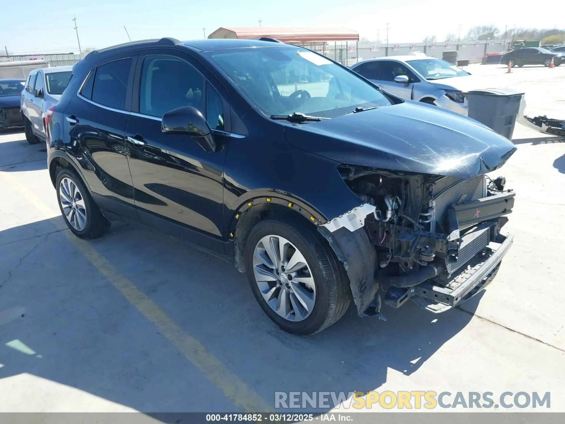 1 fotografías del automóvil dañado KL4CJASB1LB053503 BUICK ENCORE 2020