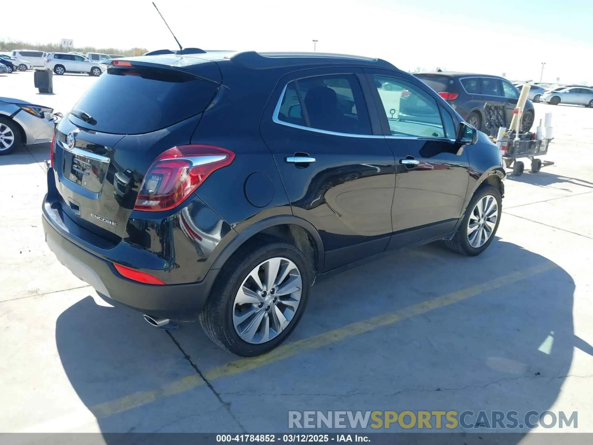 4 fotografías del automóvil dañado KL4CJASB1LB053503 BUICK ENCORE 2020