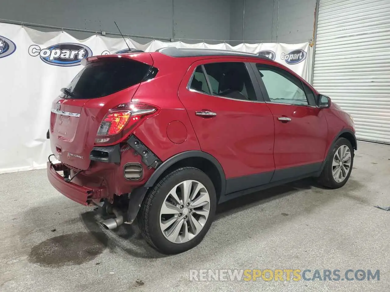 3 fotografías del automóvil dañado KL4CJASB1LB062931 BUICK ENCORE 2020