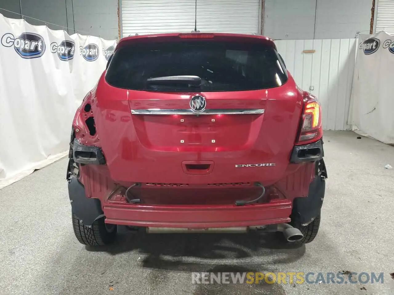 6 fotografías del automóvil dañado KL4CJASB1LB062931 BUICK ENCORE 2020
