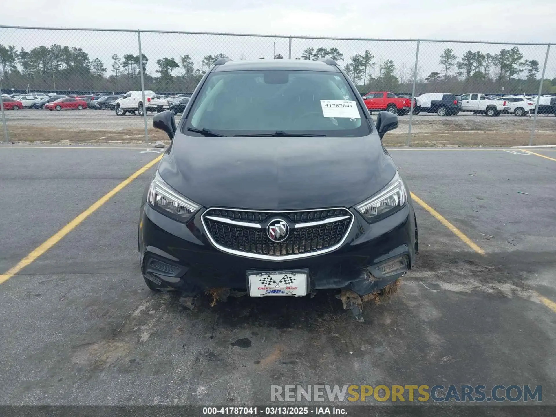 13 fotografías del automóvil dañado KL4CJASB2LB009896 BUICK ENCORE 2020