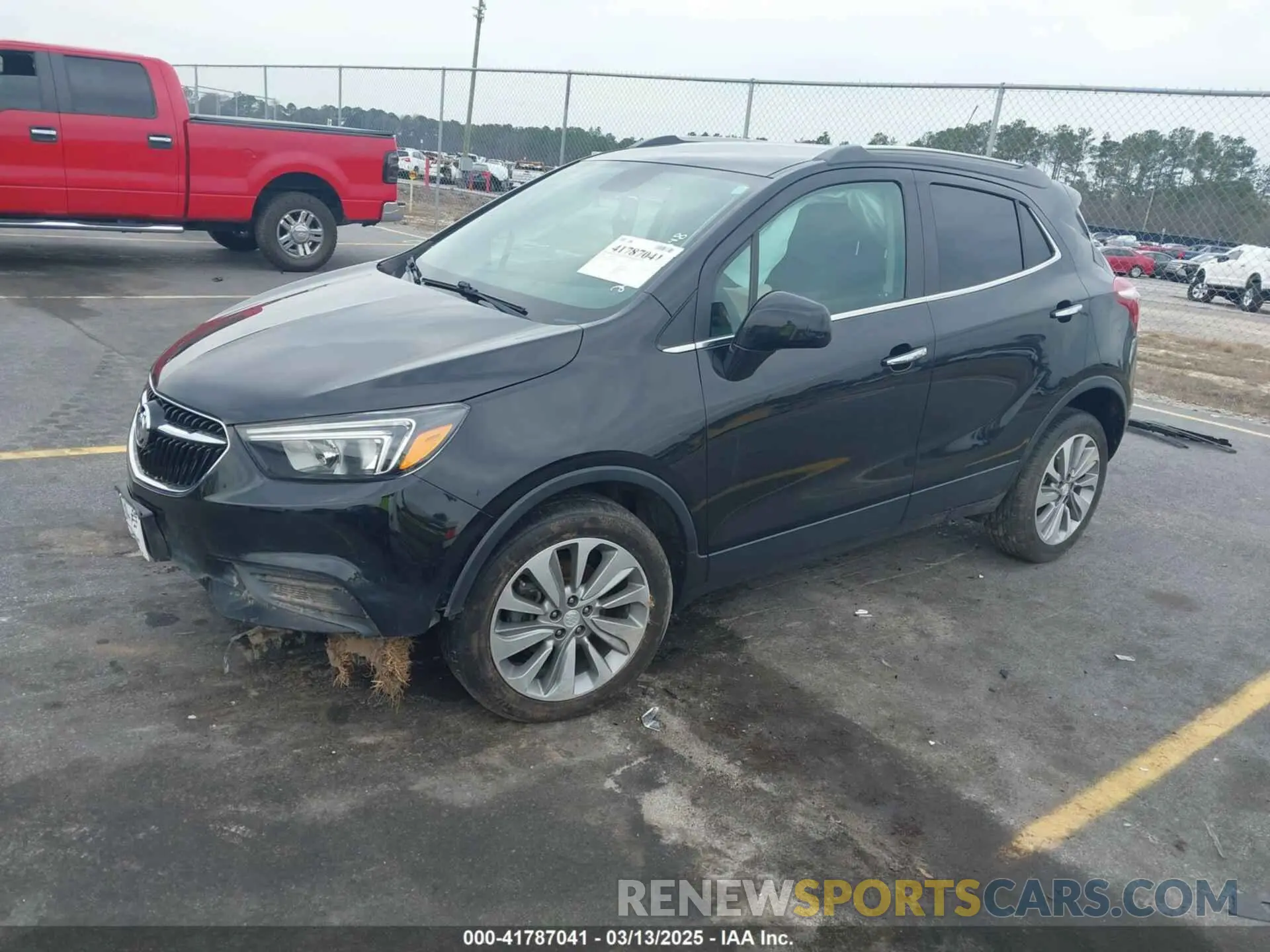 2 fotografías del automóvil dañado KL4CJASB2LB009896 BUICK ENCORE 2020