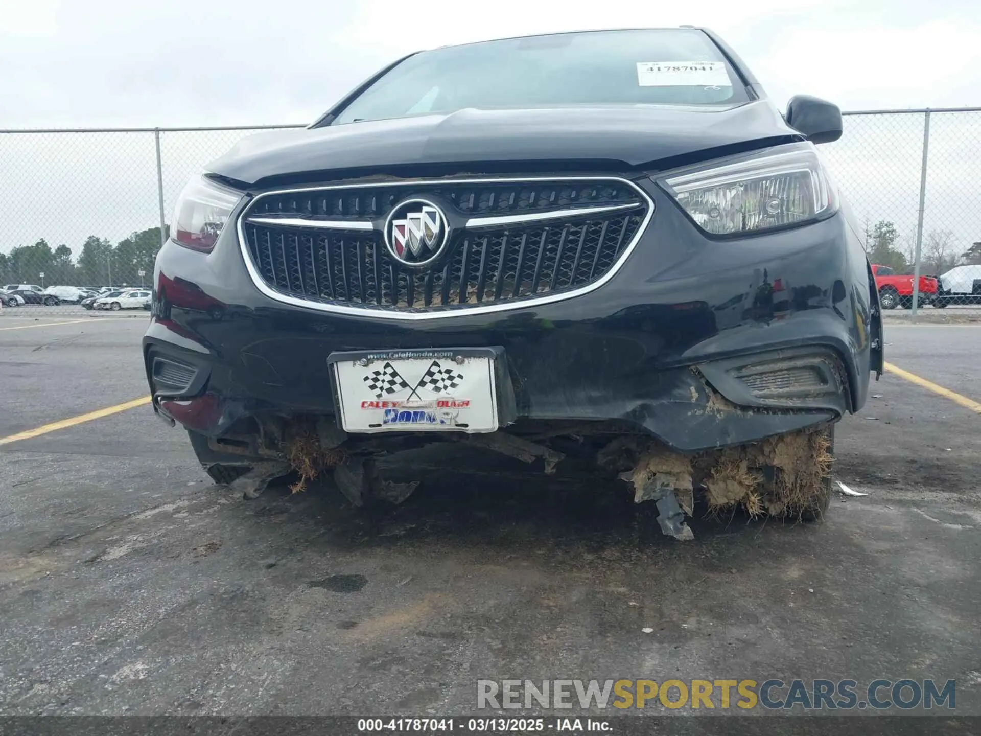 6 fotografías del automóvil dañado KL4CJASB2LB009896 BUICK ENCORE 2020