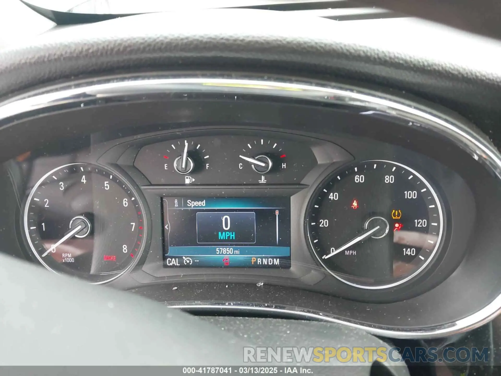 7 fotografías del automóvil dañado KL4CJASB2LB009896 BUICK ENCORE 2020