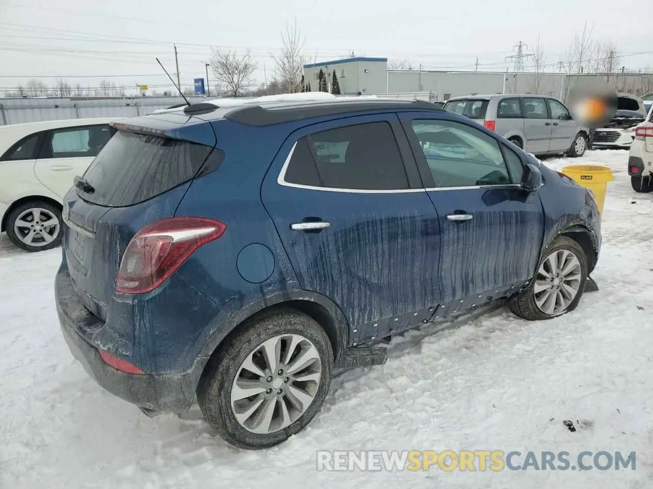 3 fotografías del automóvil dañado KL4CJASB2LB043921 BUICK ENCORE 2020