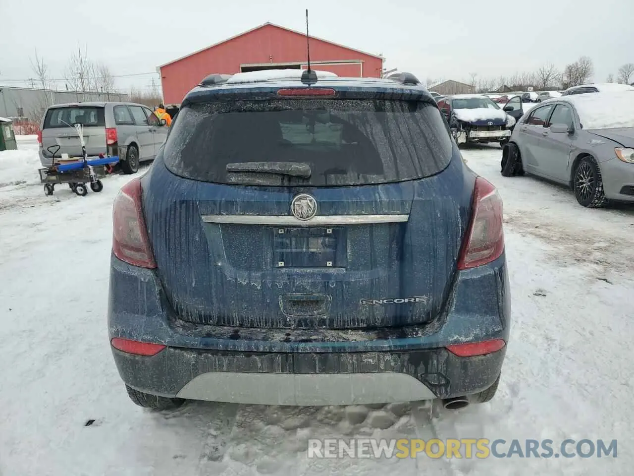 6 fotografías del automóvil dañado KL4CJASB2LB043921 BUICK ENCORE 2020