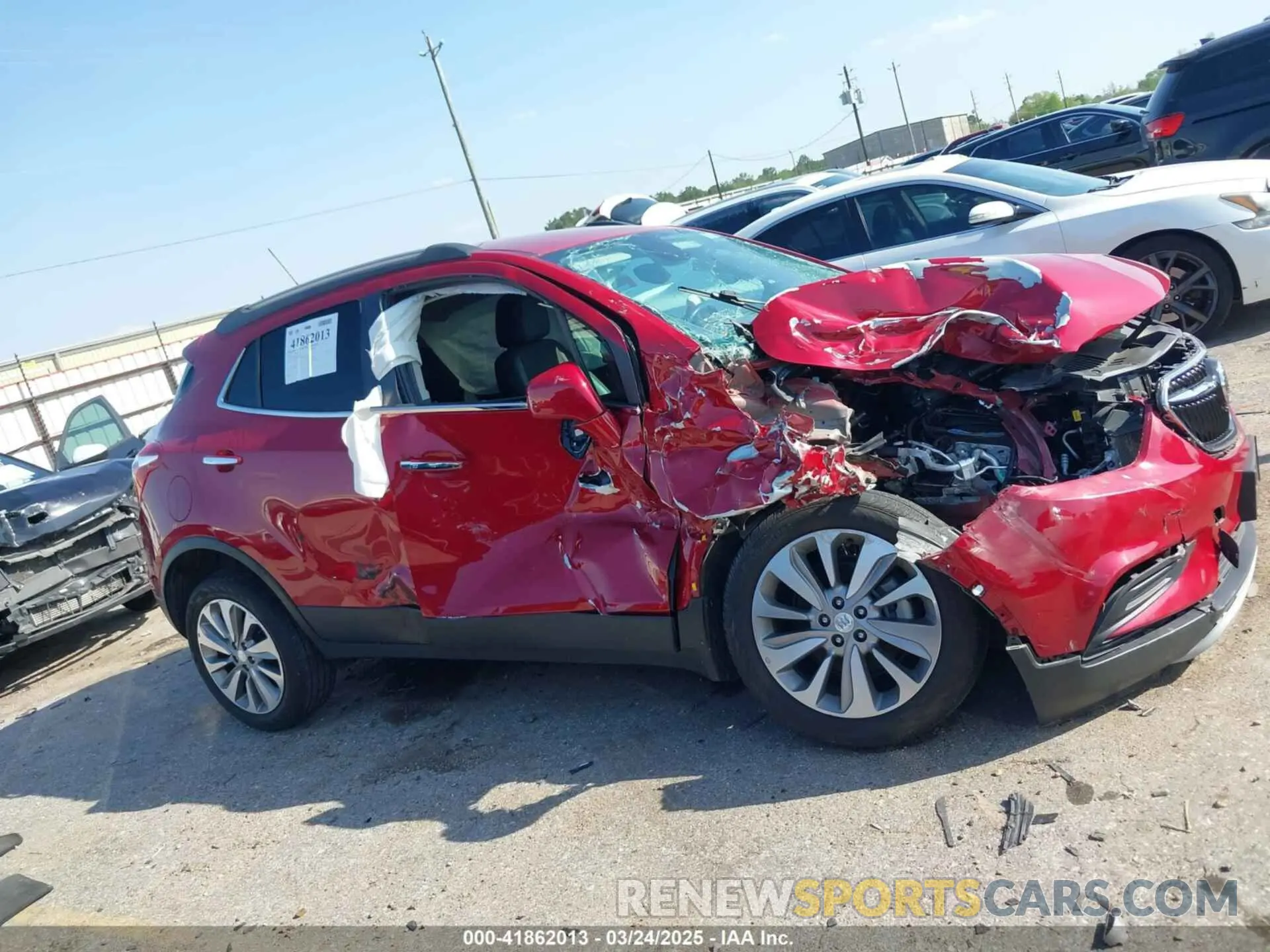12 fotografías del automóvil dañado KL4CJASB2LB067068 BUICK ENCORE 2020