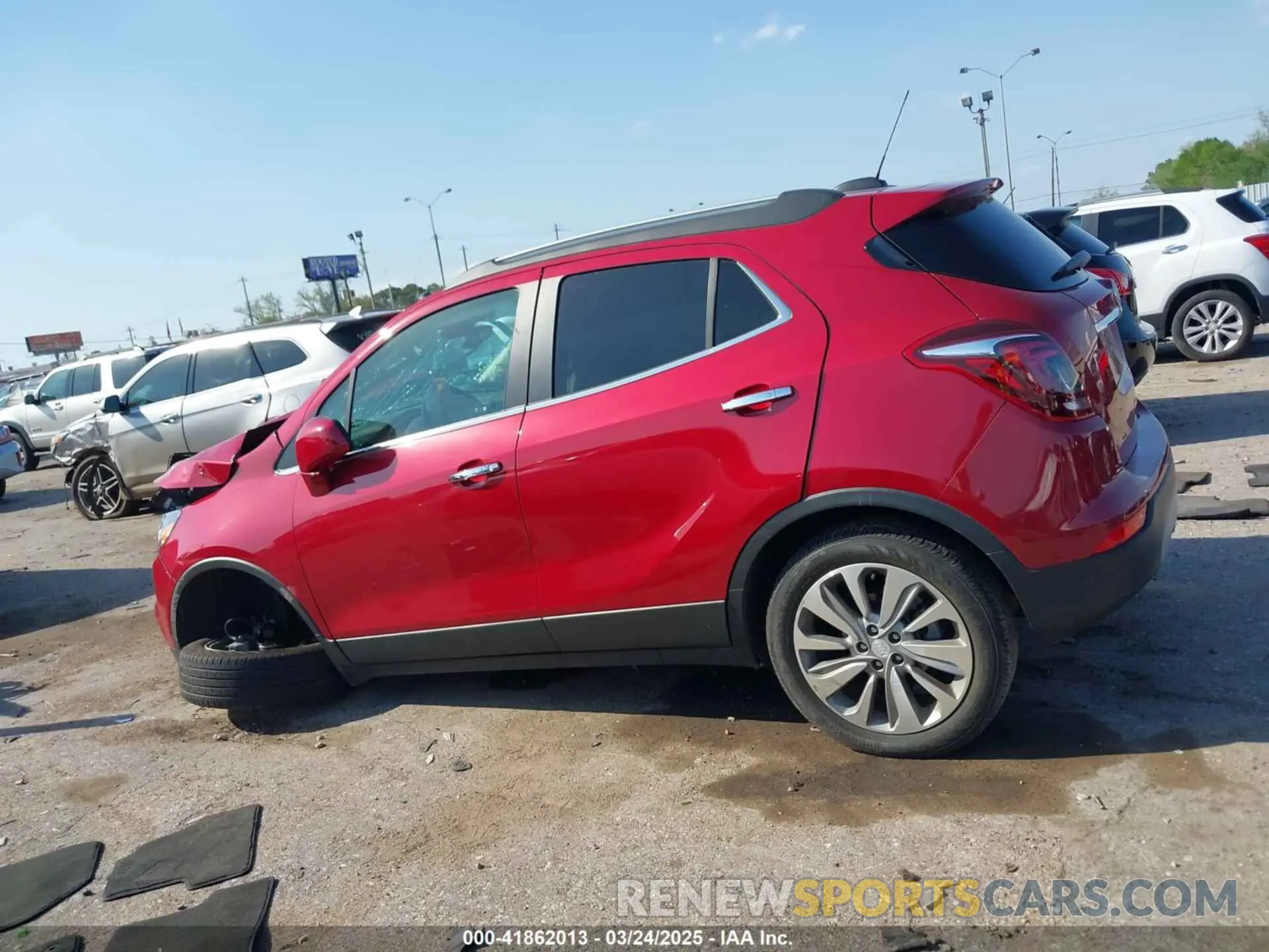 13 fotografías del automóvil dañado KL4CJASB2LB067068 BUICK ENCORE 2020
