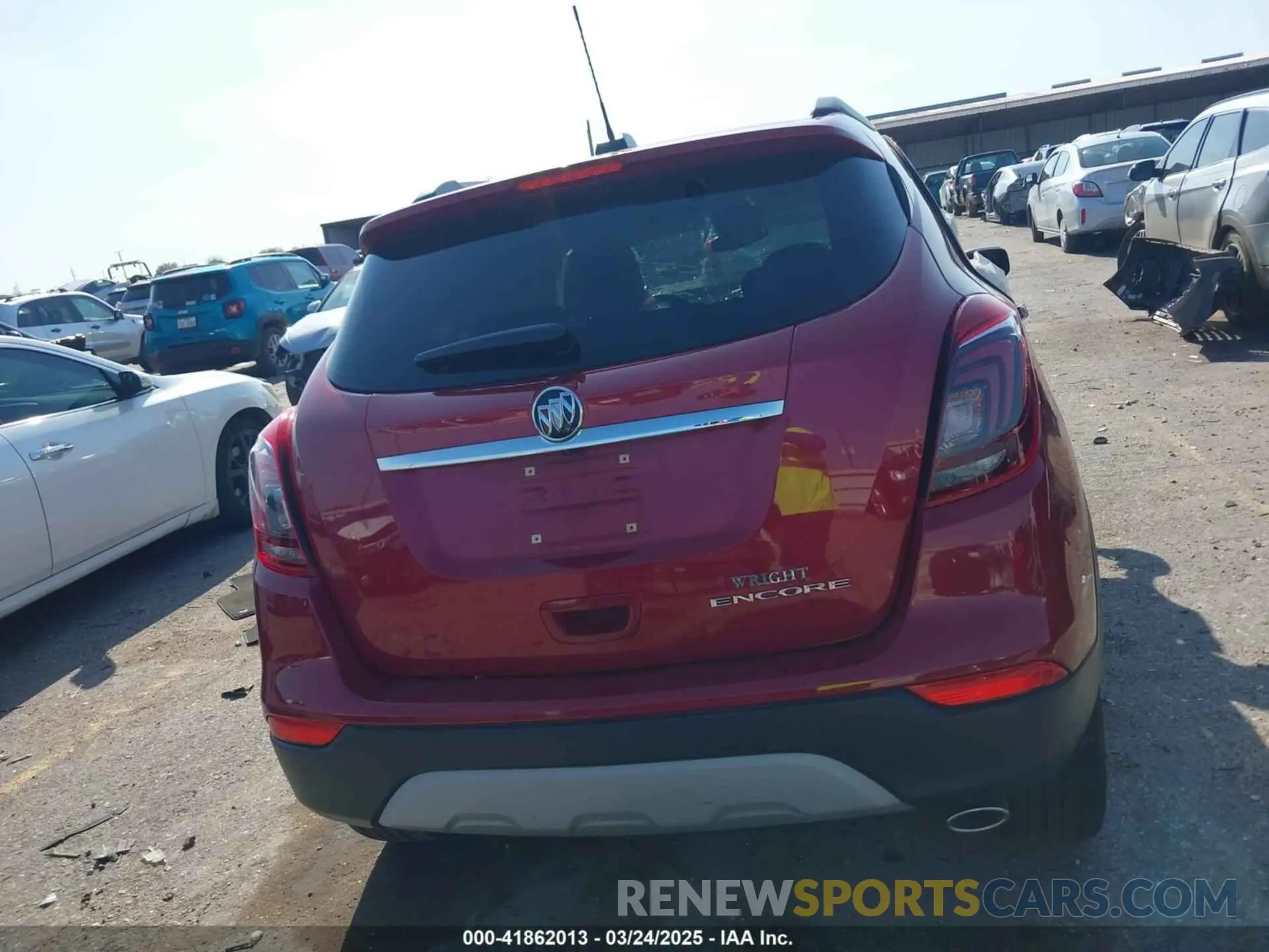 15 fotografías del automóvil dañado KL4CJASB2LB067068 BUICK ENCORE 2020