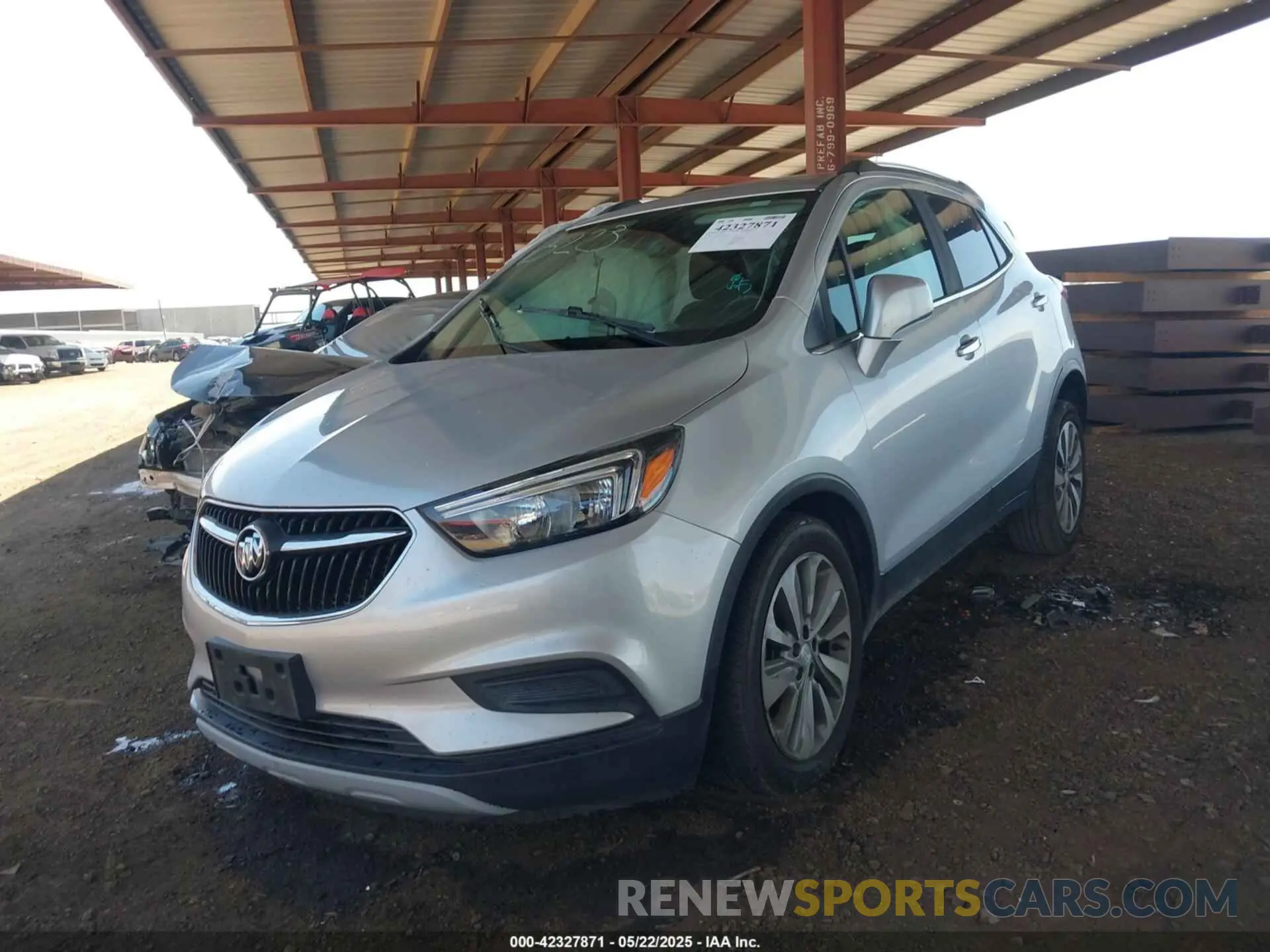 2 fotografías del automóvil dañado KL4CJASB2LB320938 BUICK ENCORE 2020