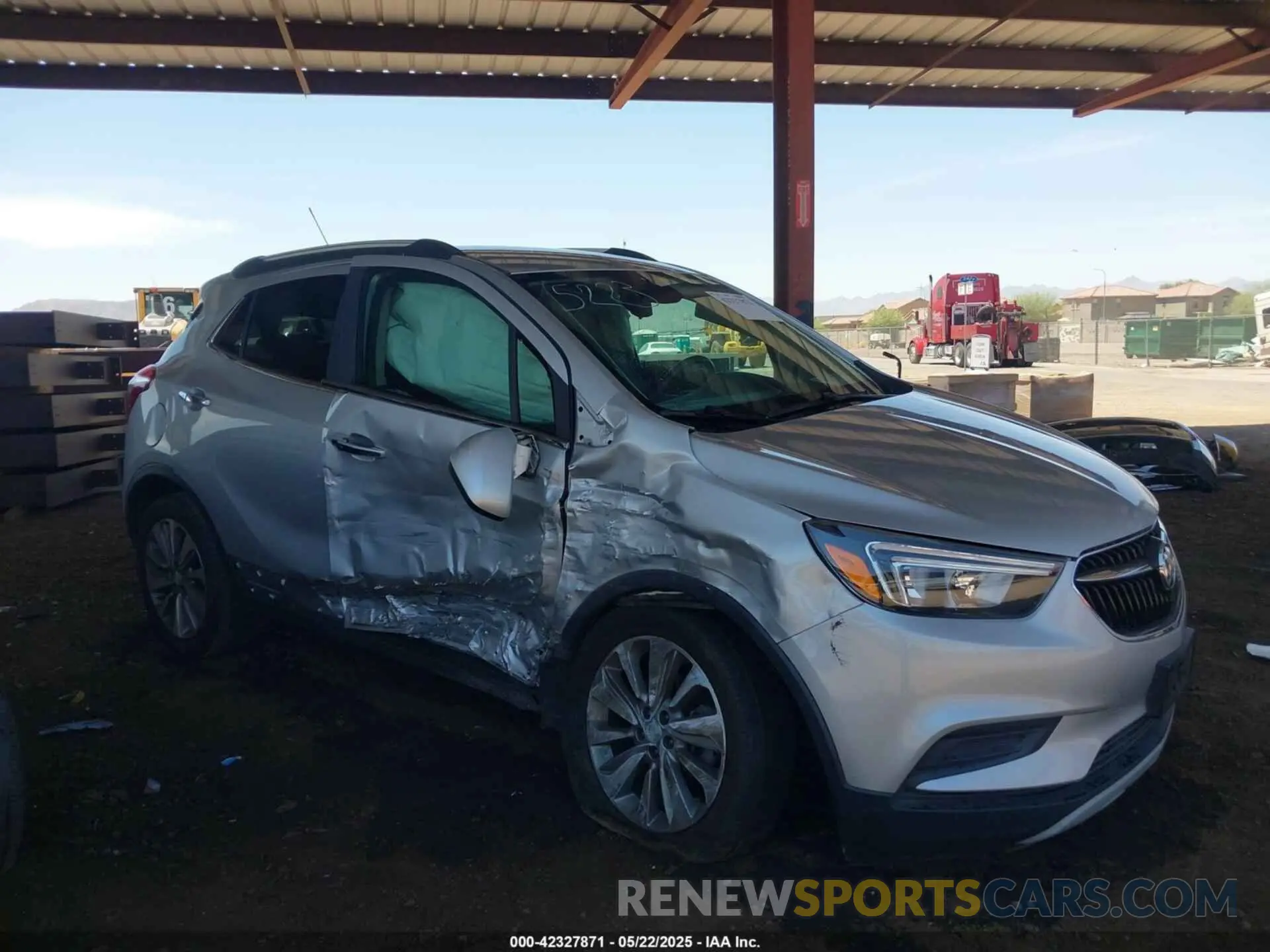 6 fotografías del automóvil dañado KL4CJASB2LB320938 BUICK ENCORE 2020