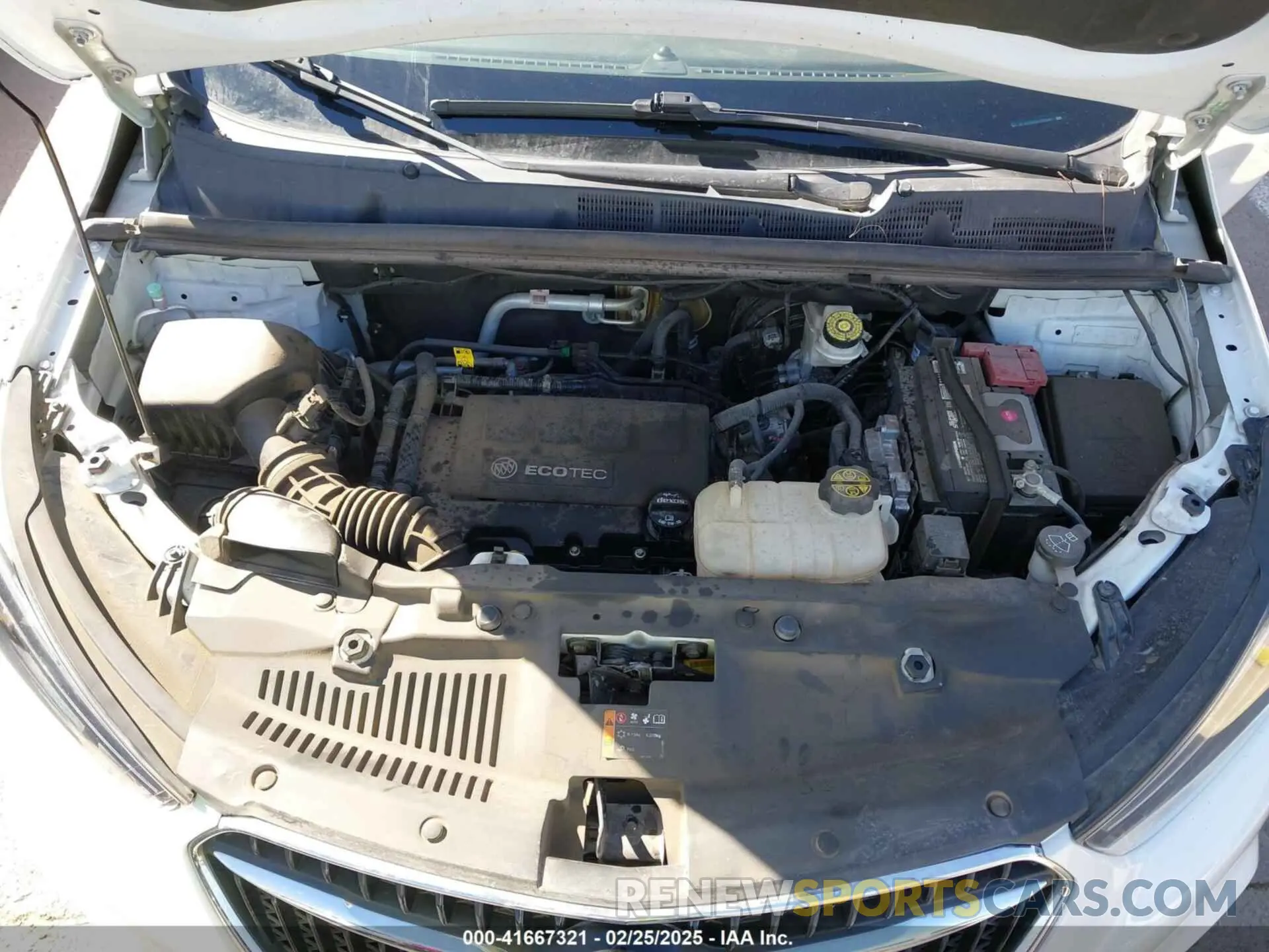 10 fotografías del automóvil dañado KL4CJASB3LB028117 BUICK ENCORE 2020