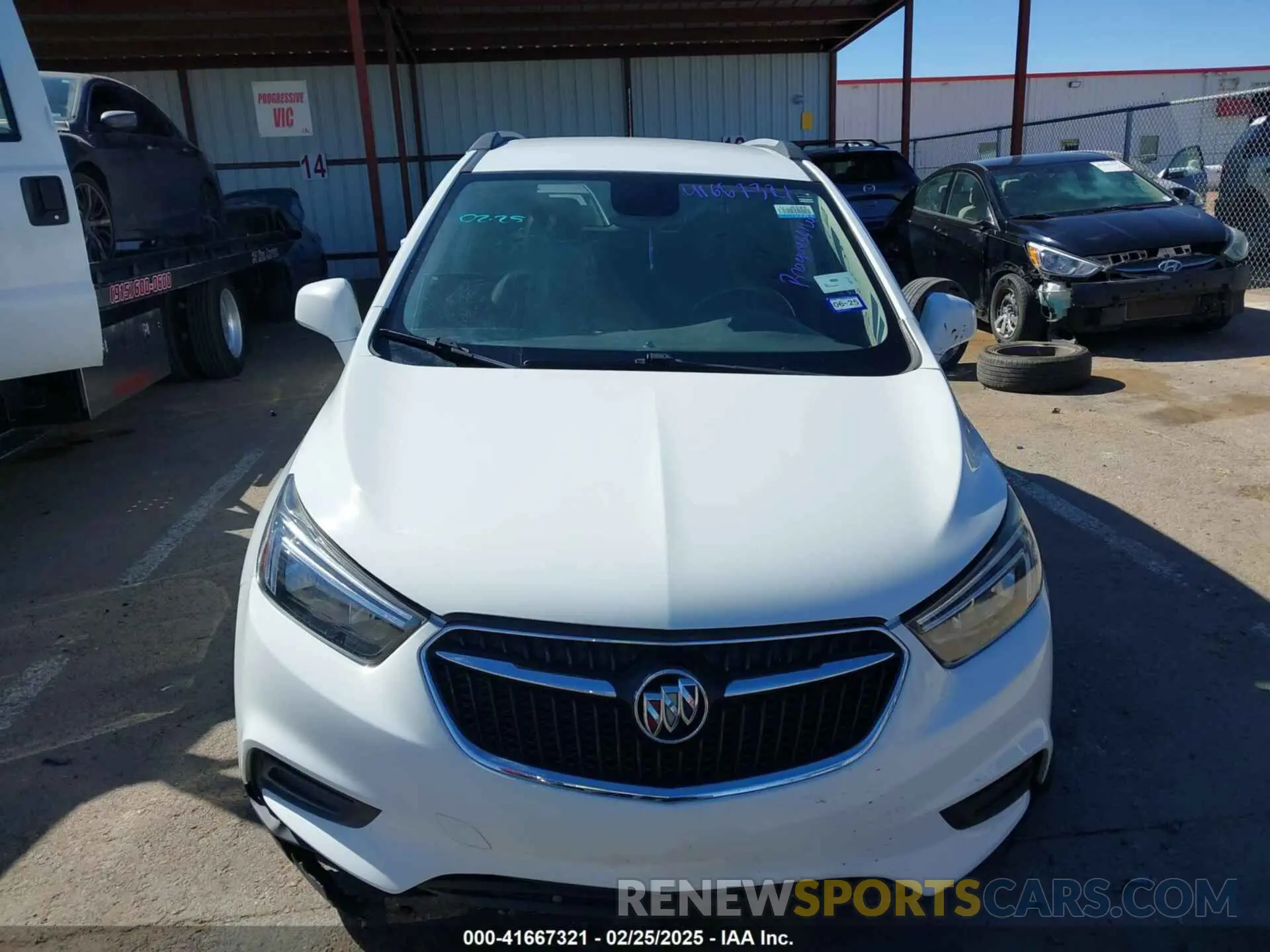 12 fotografías del automóvil dañado KL4CJASB3LB028117 BUICK ENCORE 2020