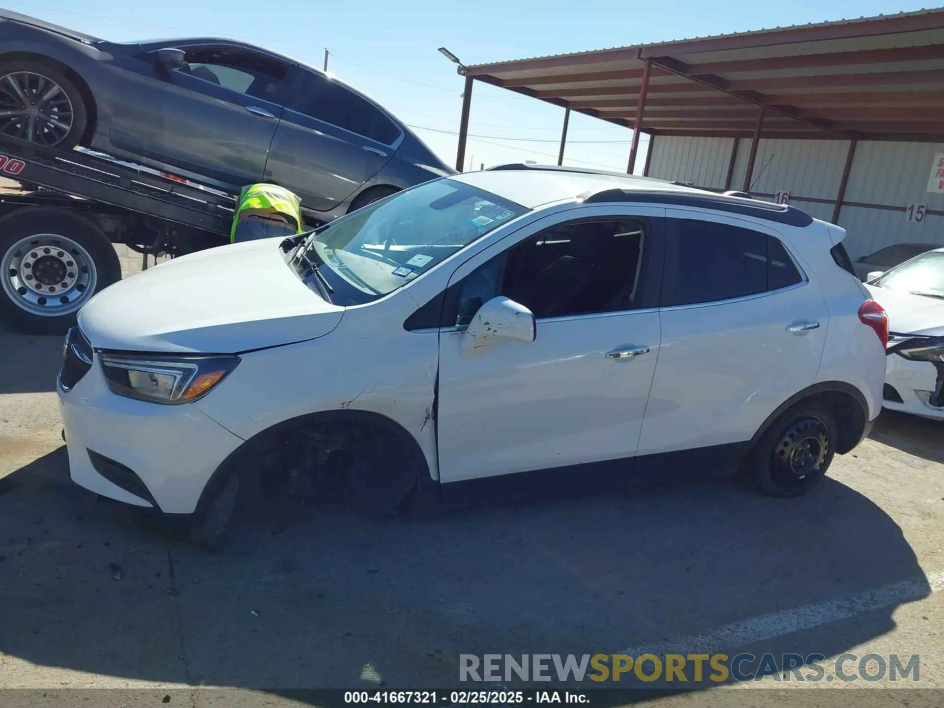 14 fotografías del automóvil dañado KL4CJASB3LB028117 BUICK ENCORE 2020