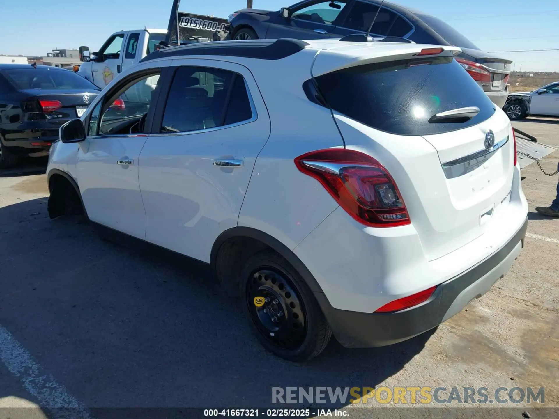3 fotografías del automóvil dañado KL4CJASB3LB028117 BUICK ENCORE 2020
