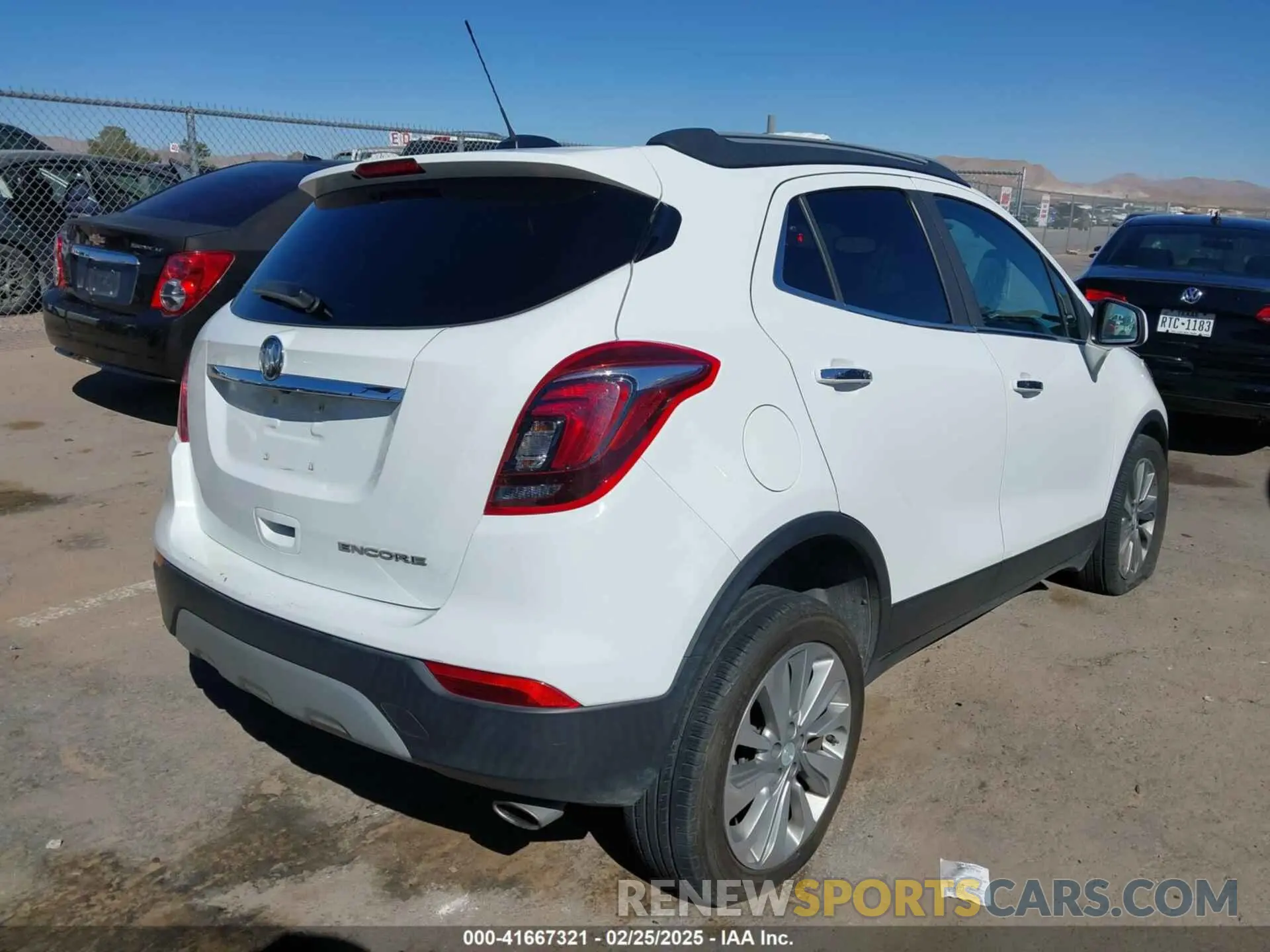 4 fotografías del automóvil dañado KL4CJASB3LB028117 BUICK ENCORE 2020