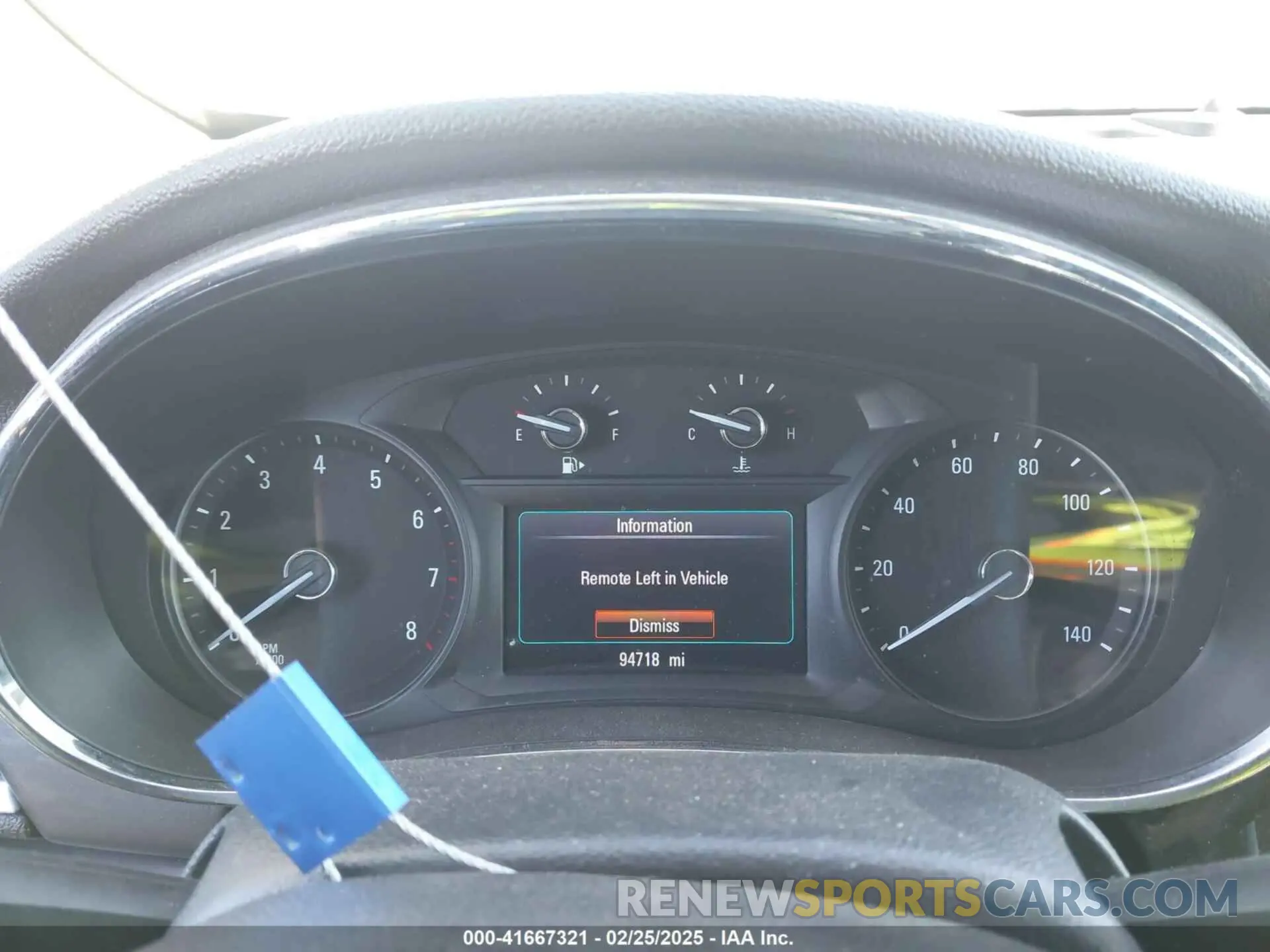 7 fotografías del automóvil dañado KL4CJASB3LB028117 BUICK ENCORE 2020