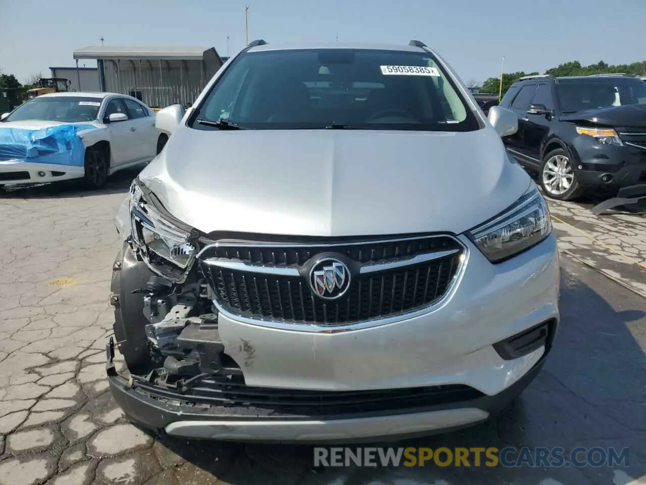 5 fotografías del automóvil dañado KL4CJASB4LB001198 BUICK ENCORE 2020