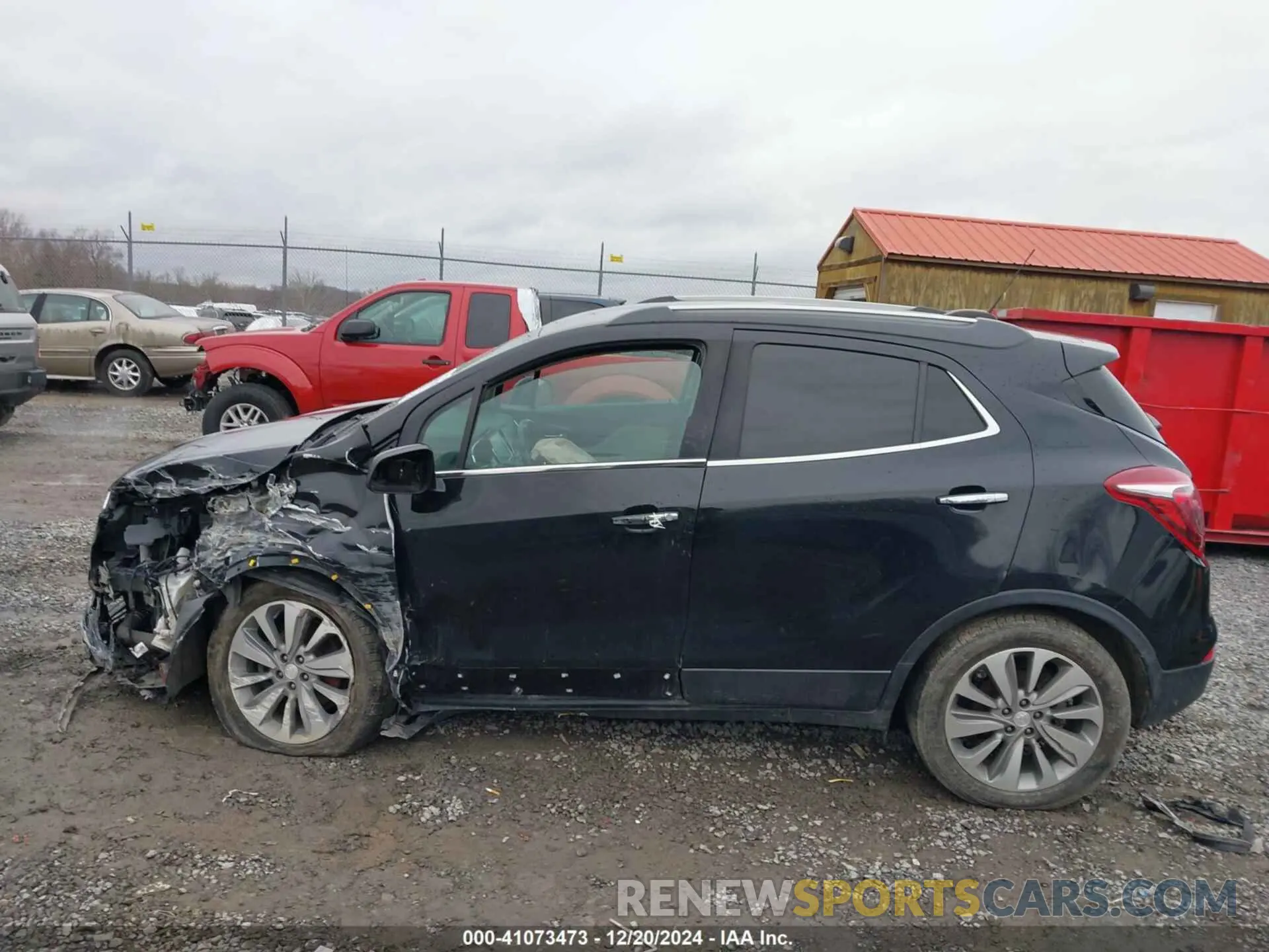 14 fotografías del automóvil dañado KL4CJASB4LB003789 BUICK ENCORE 2020