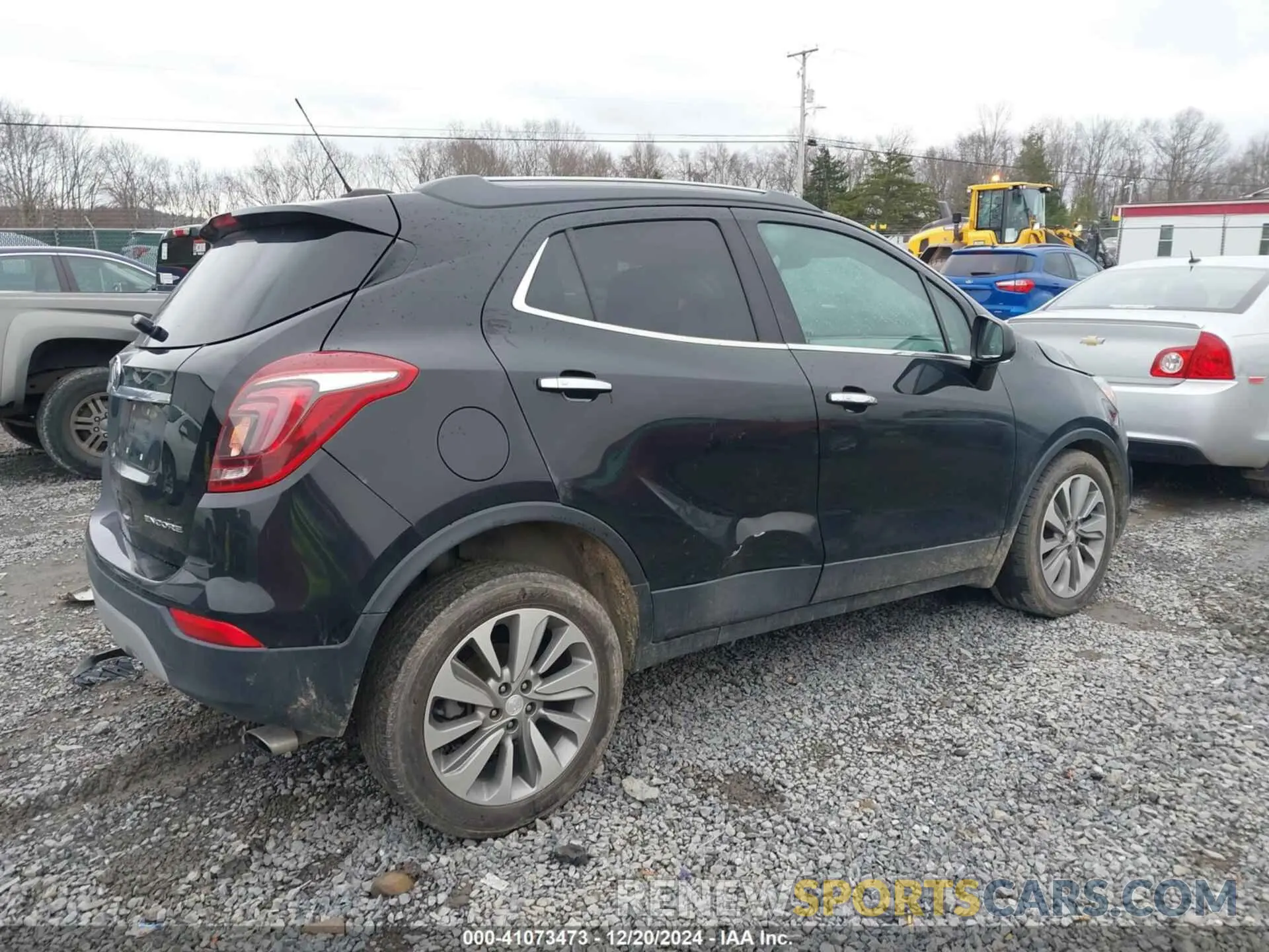 4 fotografías del automóvil dañado KL4CJASB4LB003789 BUICK ENCORE 2020
