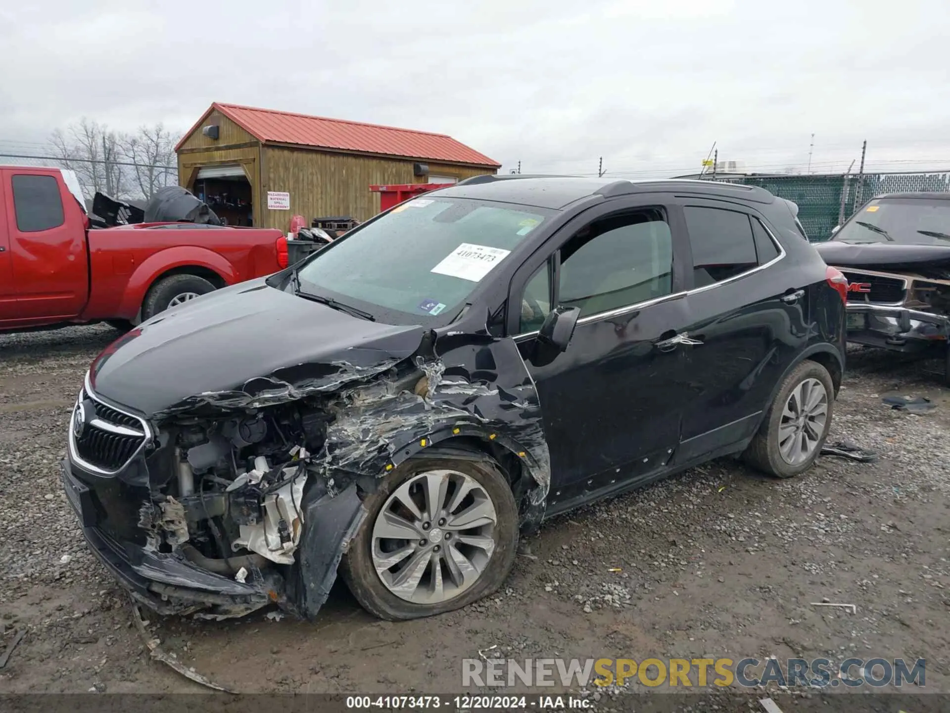 6 fotografías del automóvil dañado KL4CJASB4LB003789 BUICK ENCORE 2020