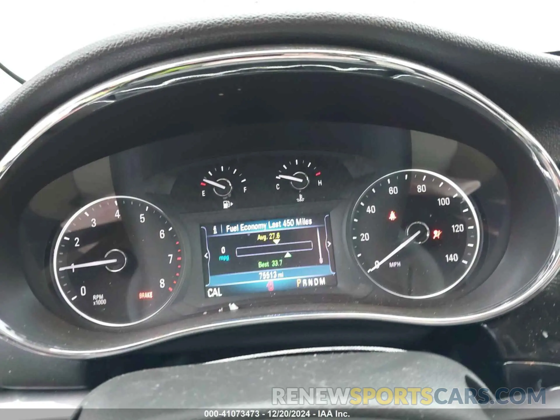 7 fotografías del automóvil dañado KL4CJASB4LB003789 BUICK ENCORE 2020