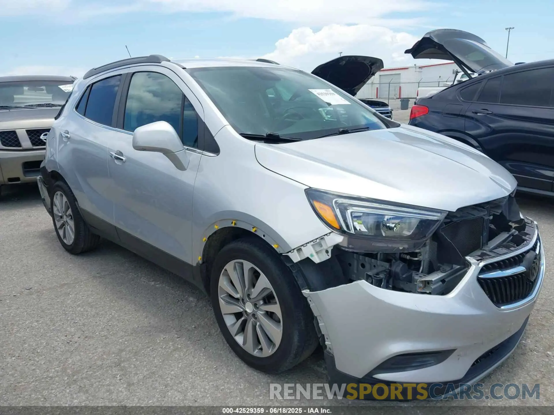 1 fotografías del automóvil dañado KL4CJASB4LB013013 BUICK ENCORE 2020