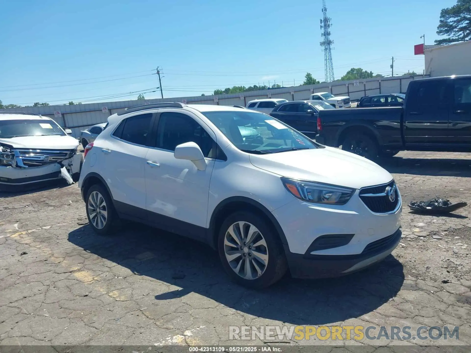 1 fotografías del automóvil dañado KL4CJASB4LB092280 BUICK ENCORE 2020