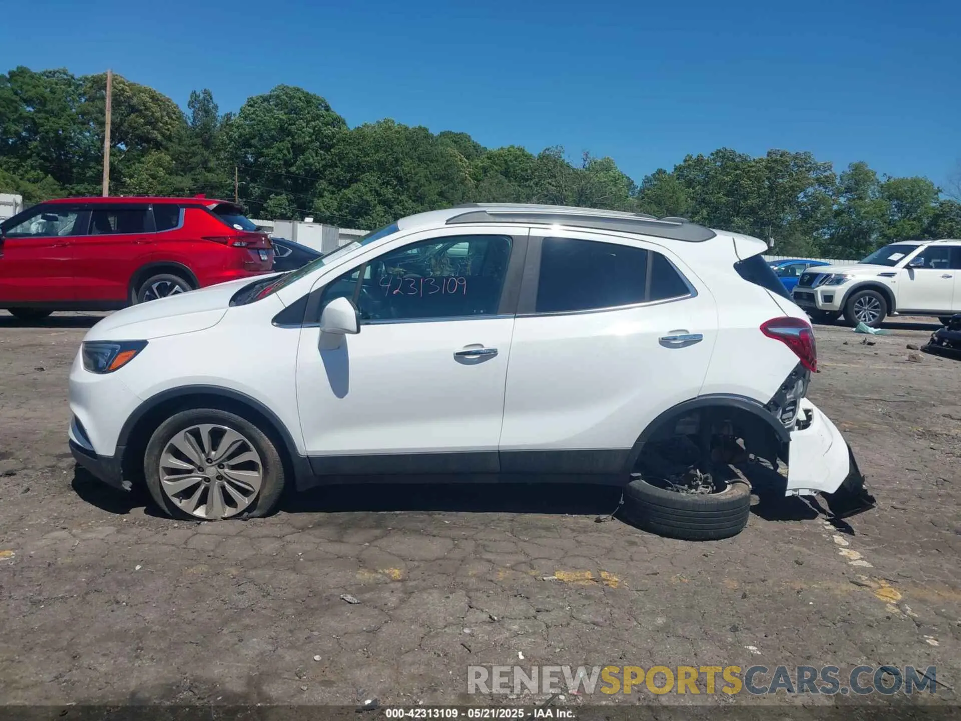 14 fotografías del automóvil dañado KL4CJASB4LB092280 BUICK ENCORE 2020