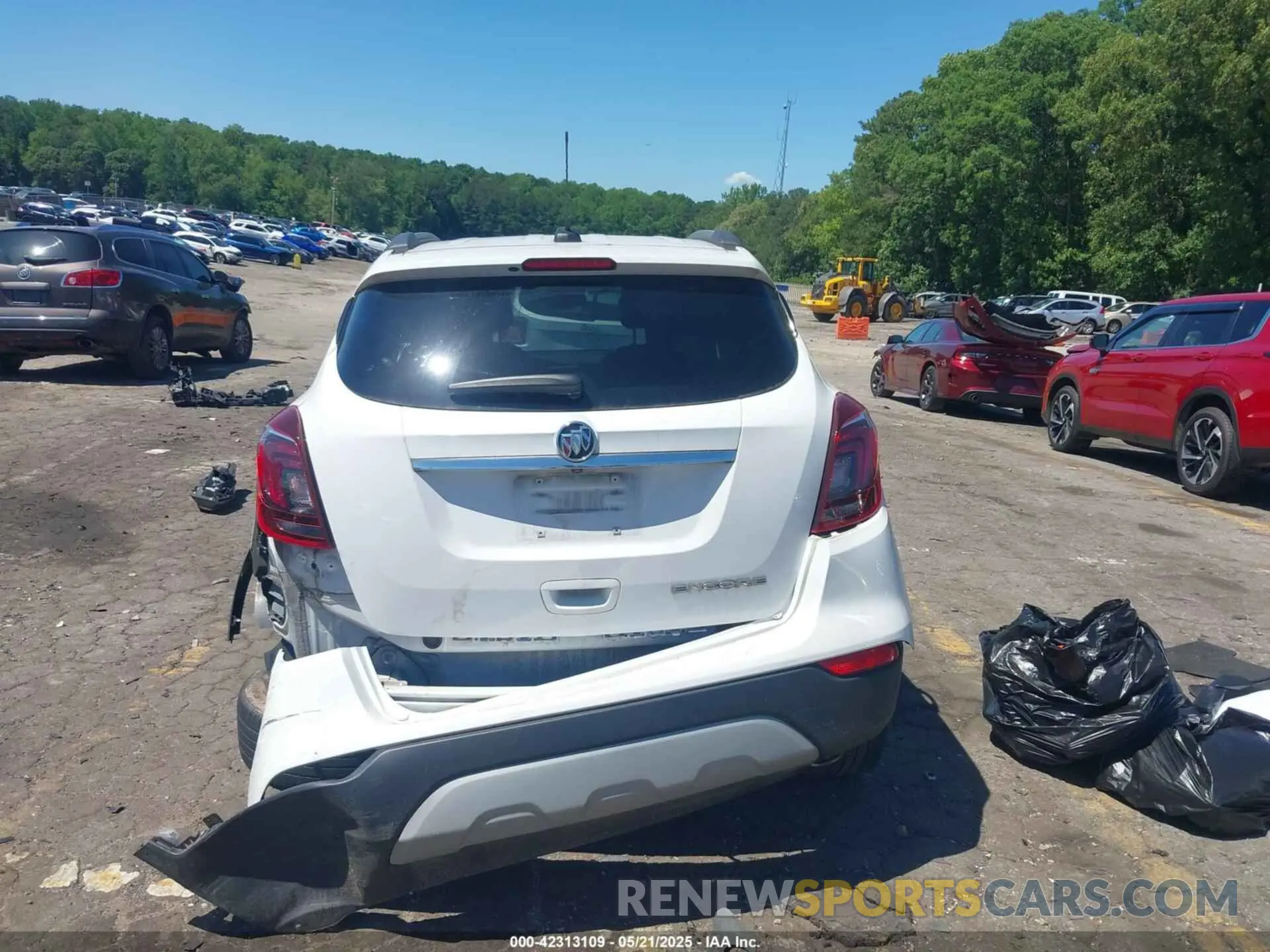 16 fotografías del automóvil dañado KL4CJASB4LB092280 BUICK ENCORE 2020