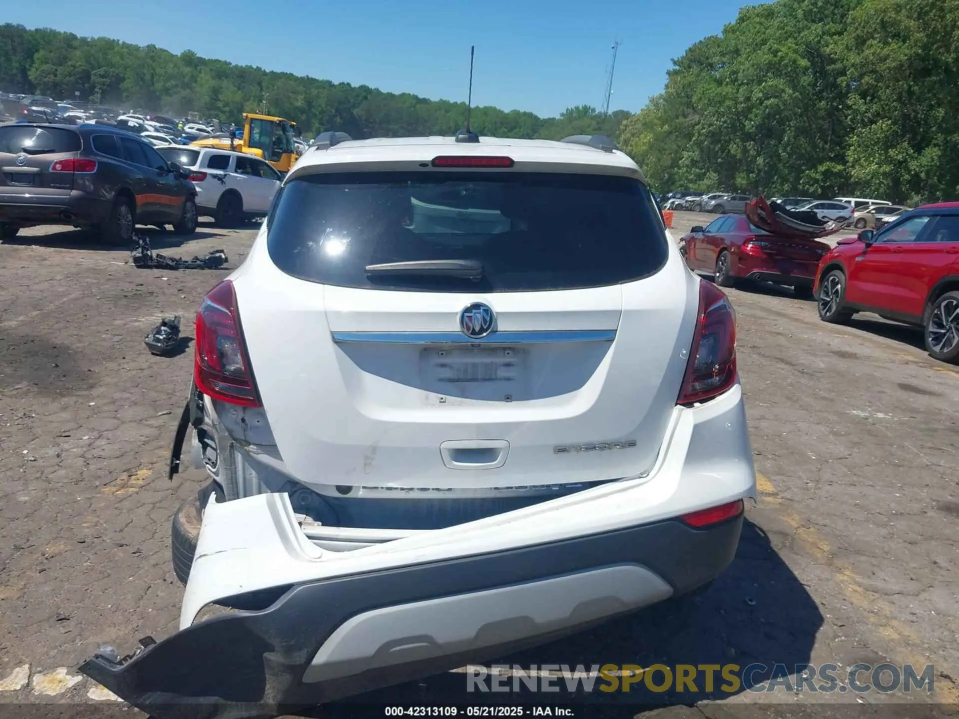 6 fotografías del automóvil dañado KL4CJASB4LB092280 BUICK ENCORE 2020