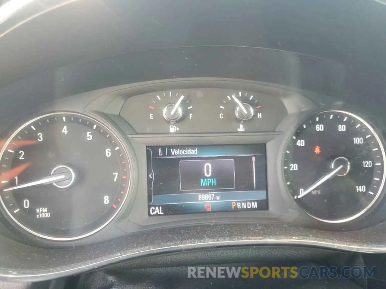 9 fotografías del automóvil dañado KL4CJASB5LB058610 BUICK ENCORE 2020