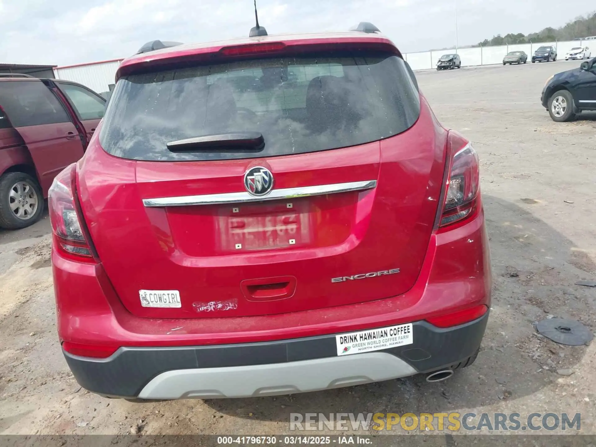 17 fotografías del automóvil dañado KL4CJASB5LB065394 BUICK ENCORE 2020