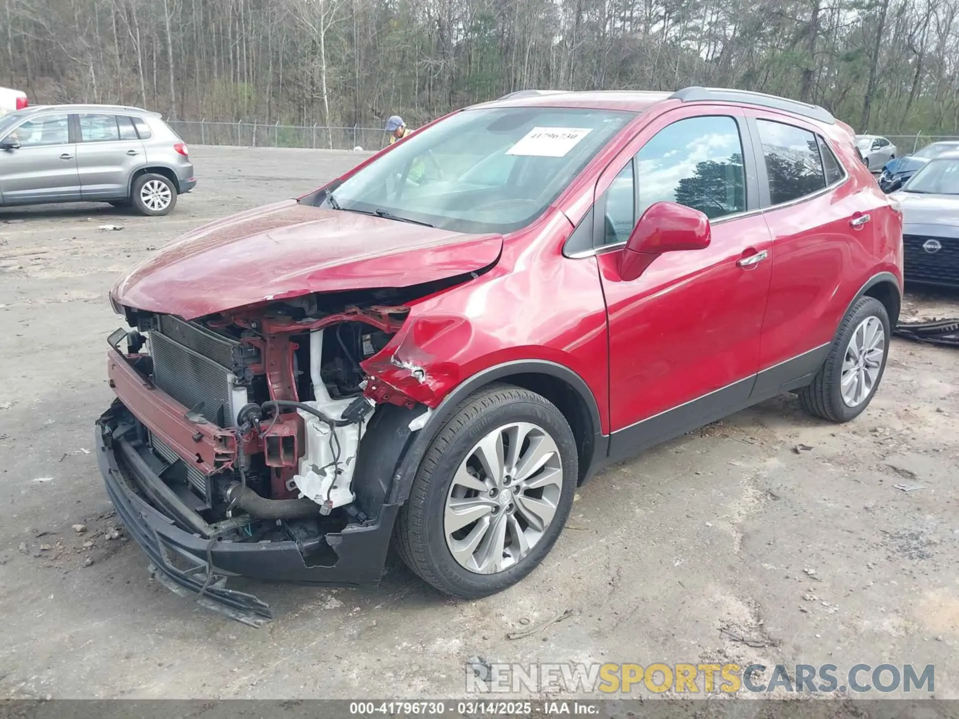 2 fotografías del automóvil dañado KL4CJASB5LB065394 BUICK ENCORE 2020
