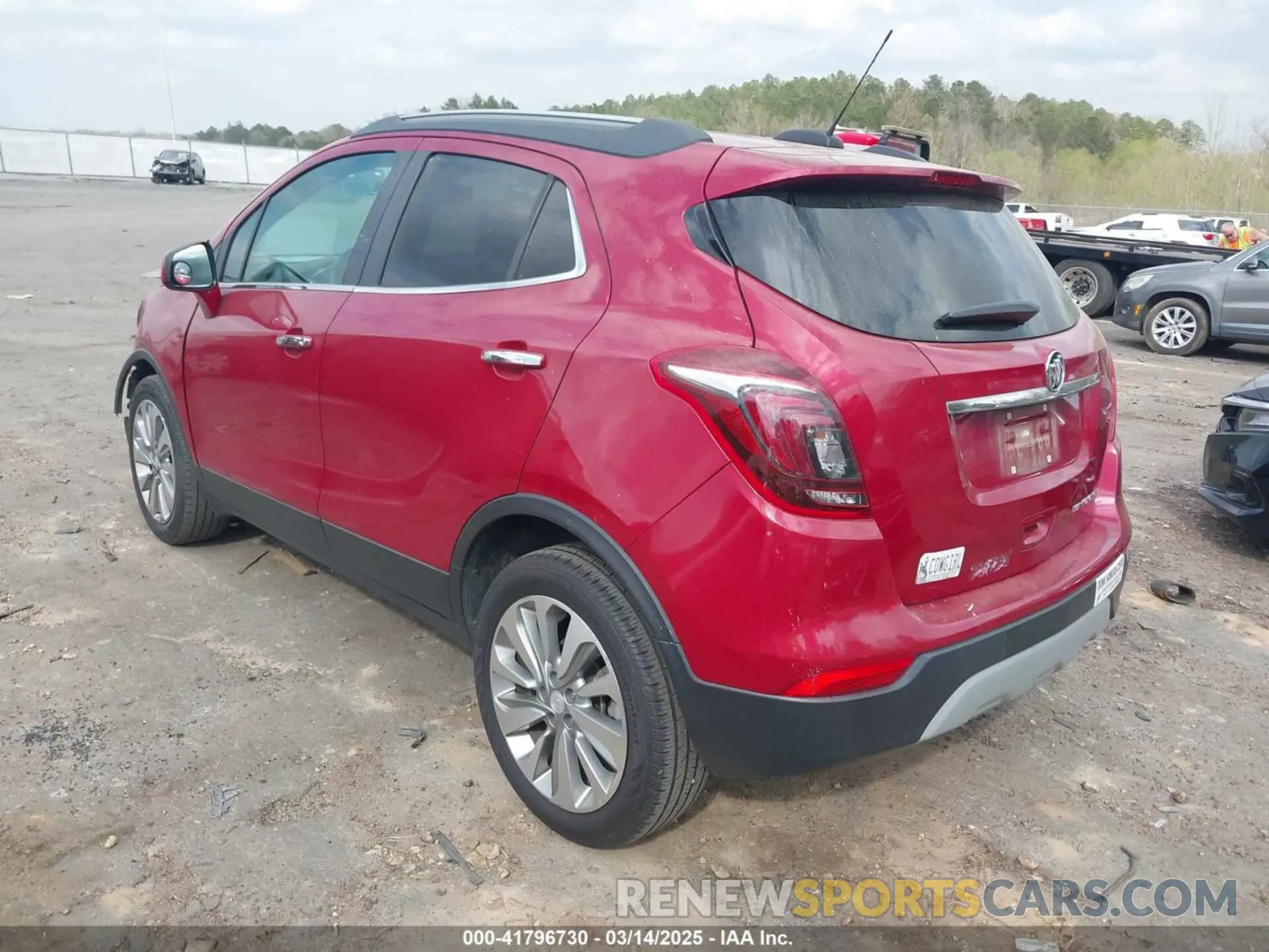 3 fotografías del automóvil dañado KL4CJASB5LB065394 BUICK ENCORE 2020