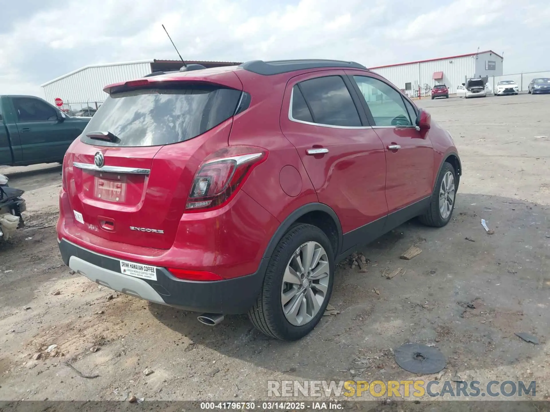 4 fotografías del automóvil dañado KL4CJASB5LB065394 BUICK ENCORE 2020