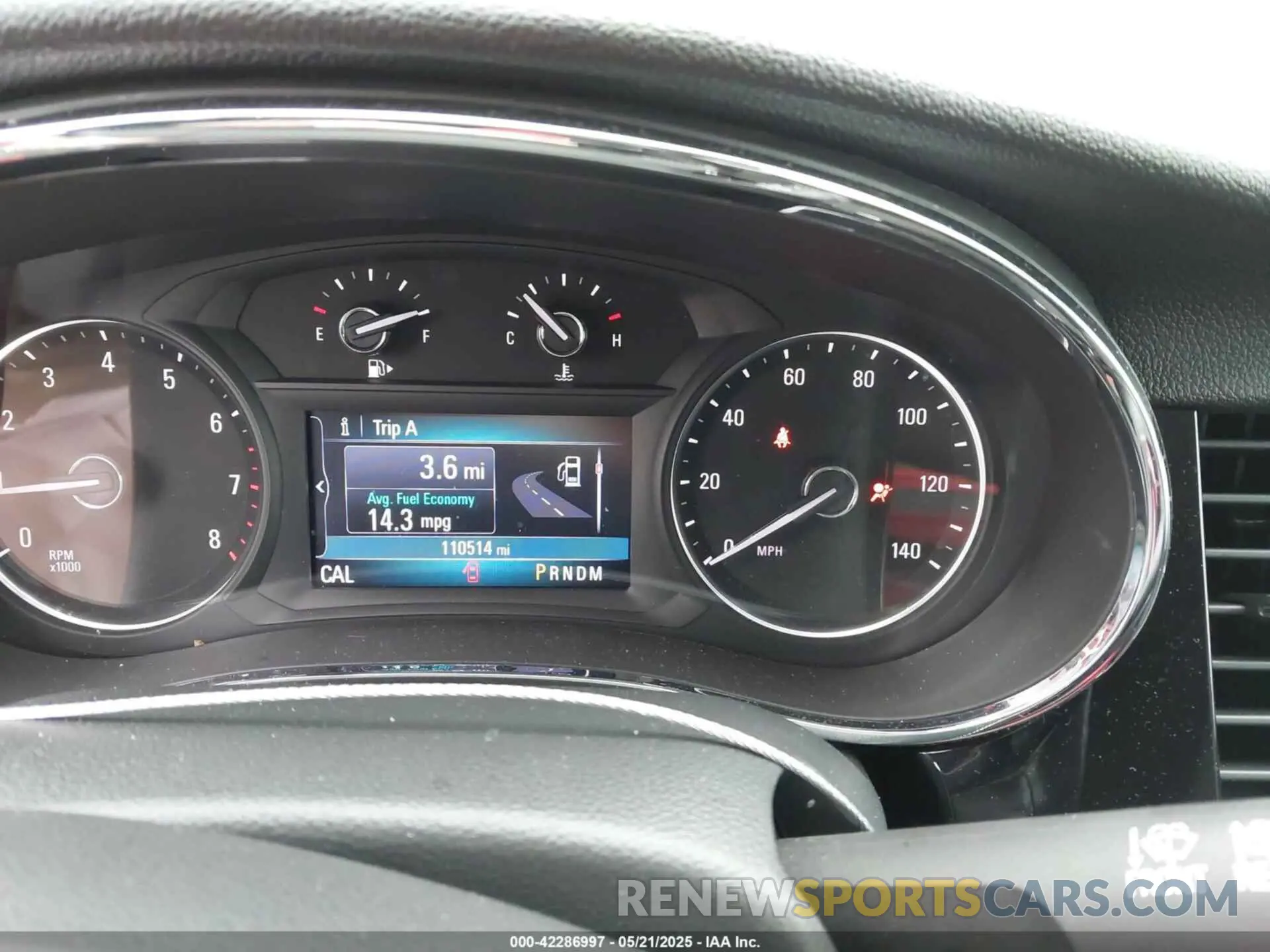 7 fotografías del automóvil dañado KL4CJASB6LB005415 BUICK ENCORE 2020