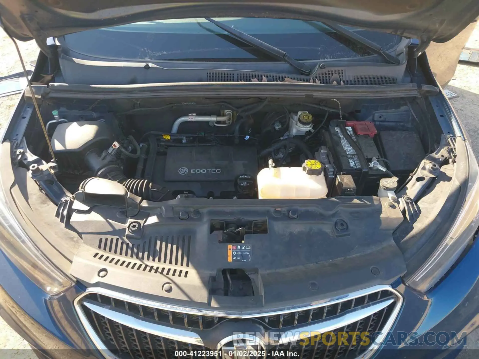 10 fotografías del automóvil dañado KL4CJASB6LB020660 BUICK ENCORE 2020