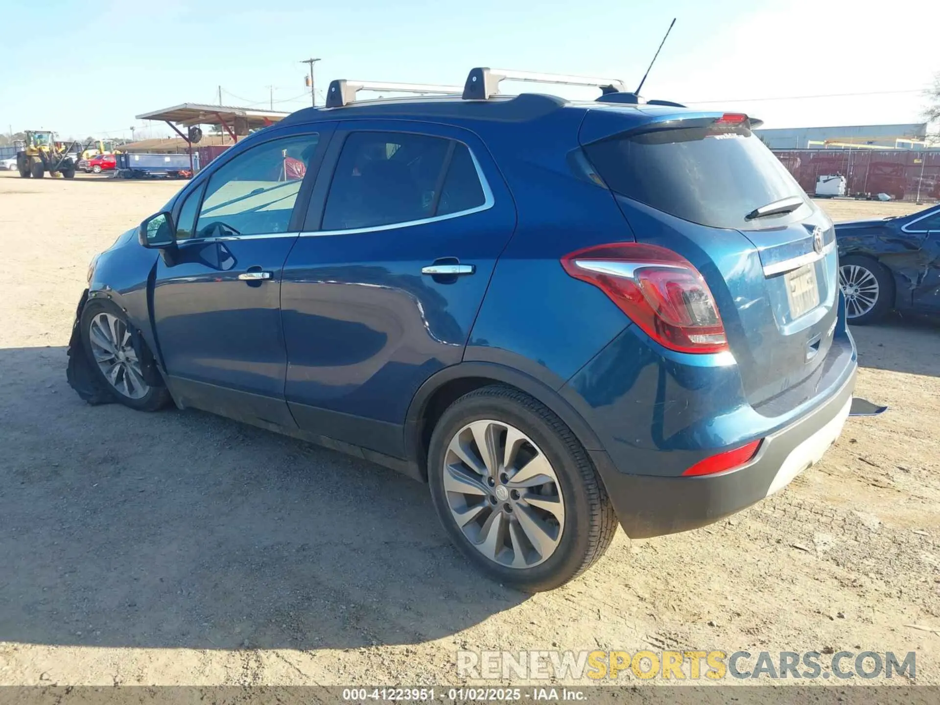 3 fotografías del automóvil dañado KL4CJASB6LB020660 BUICK ENCORE 2020