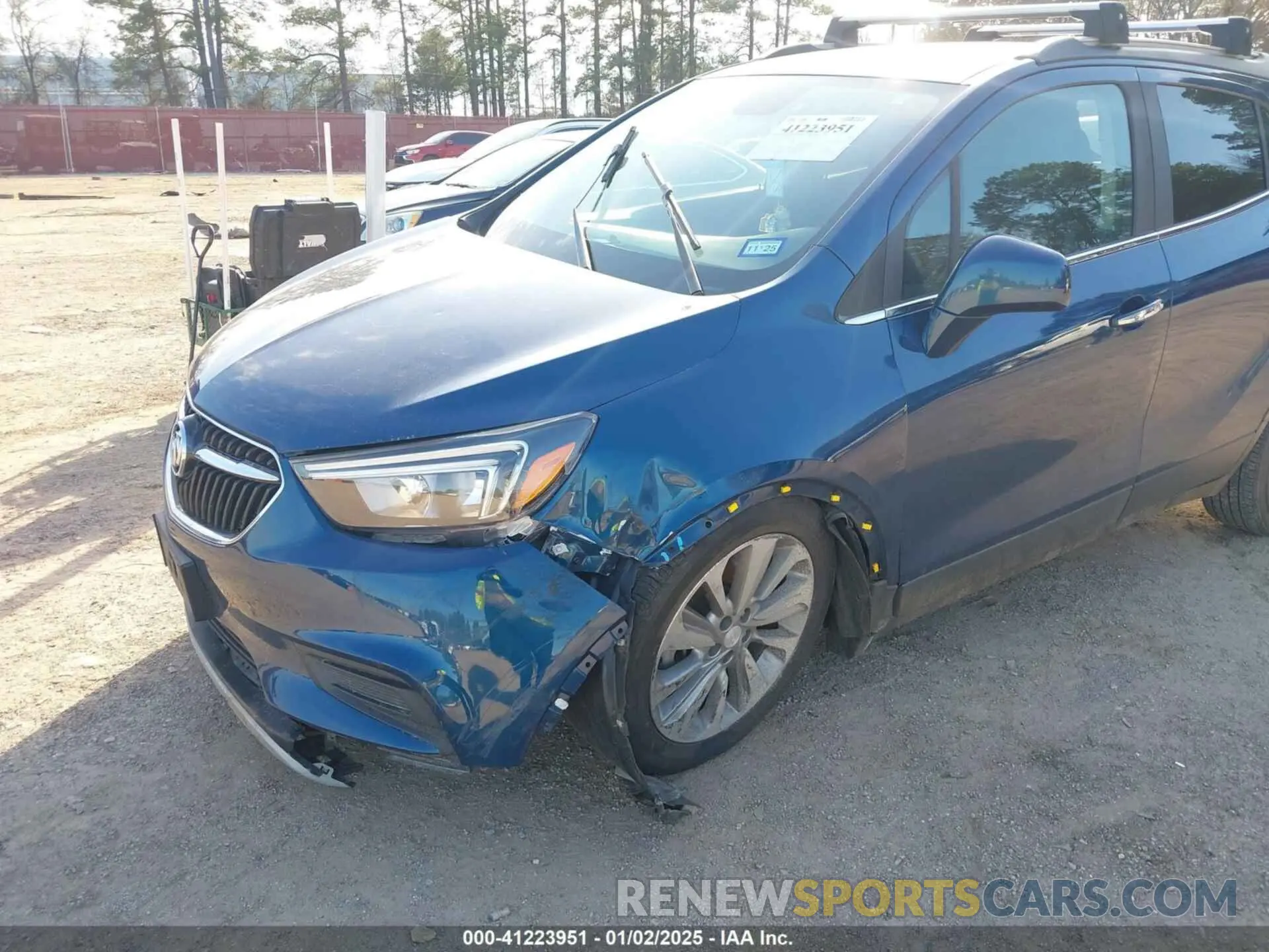 6 fotografías del automóvil dañado KL4CJASB6LB020660 BUICK ENCORE 2020