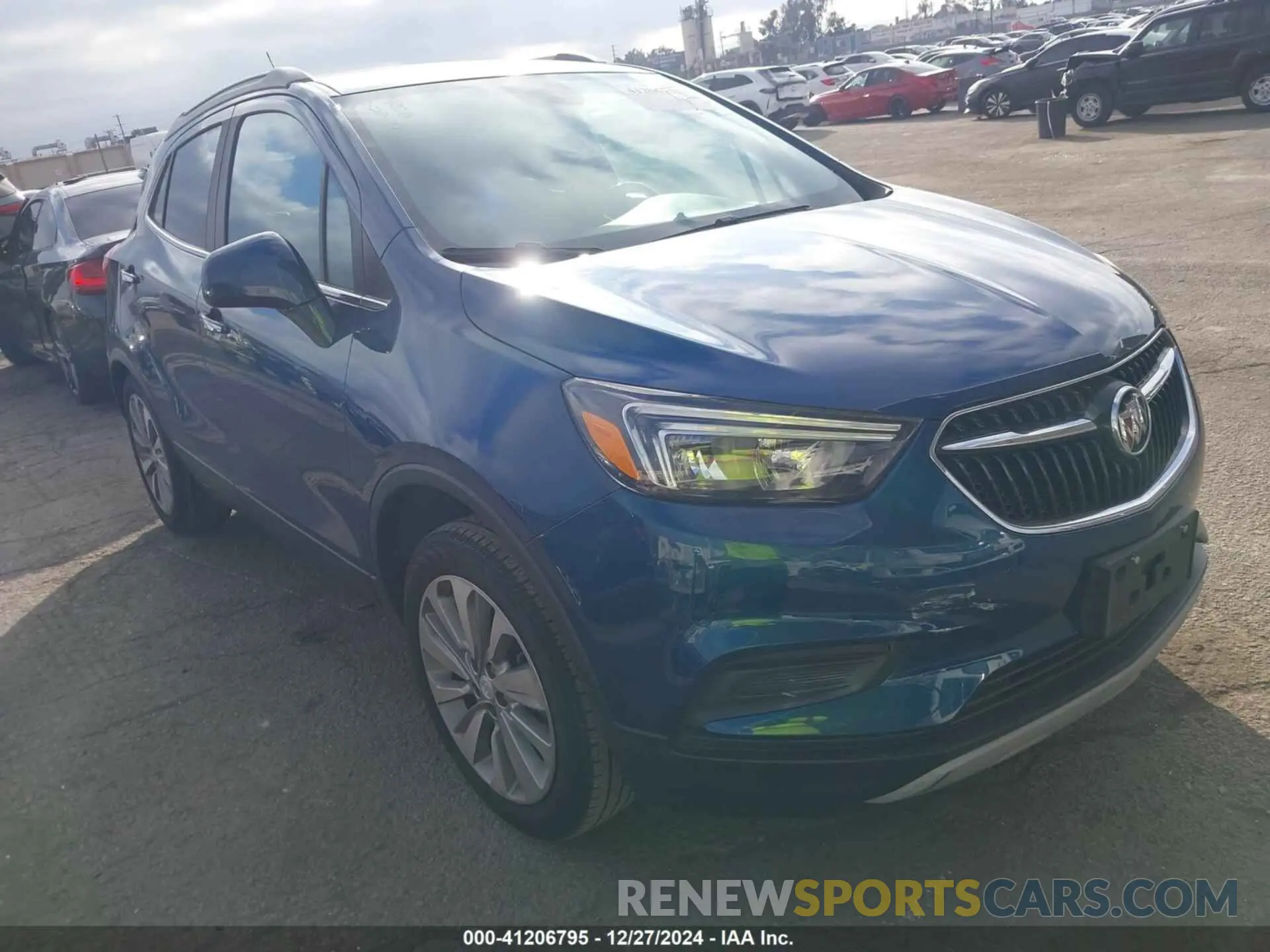 1 fotografías del automóvil dañado KL4CJASB6LB046479 BUICK ENCORE 2020