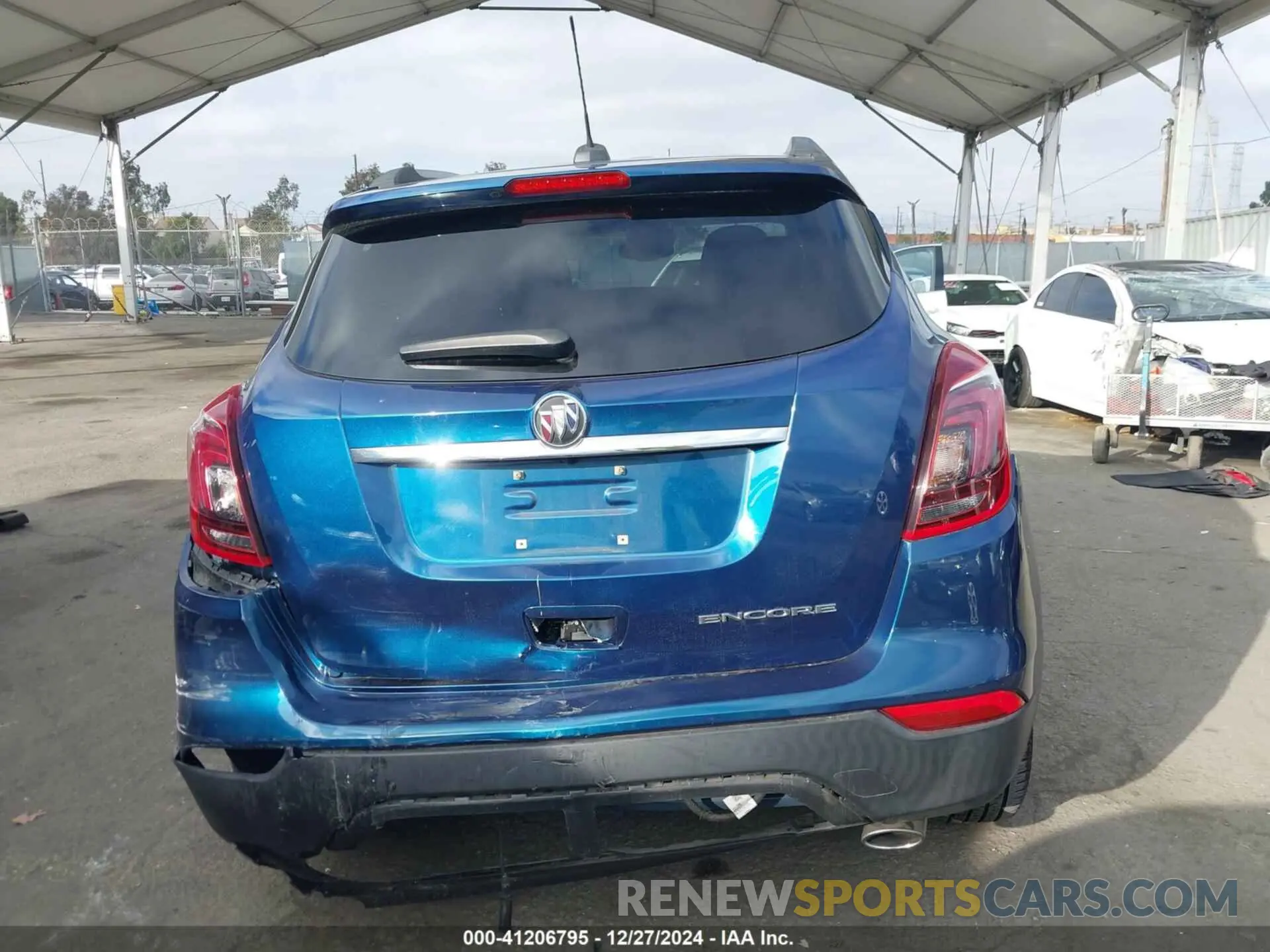 16 fotografías del automóvil dañado KL4CJASB6LB046479 BUICK ENCORE 2020