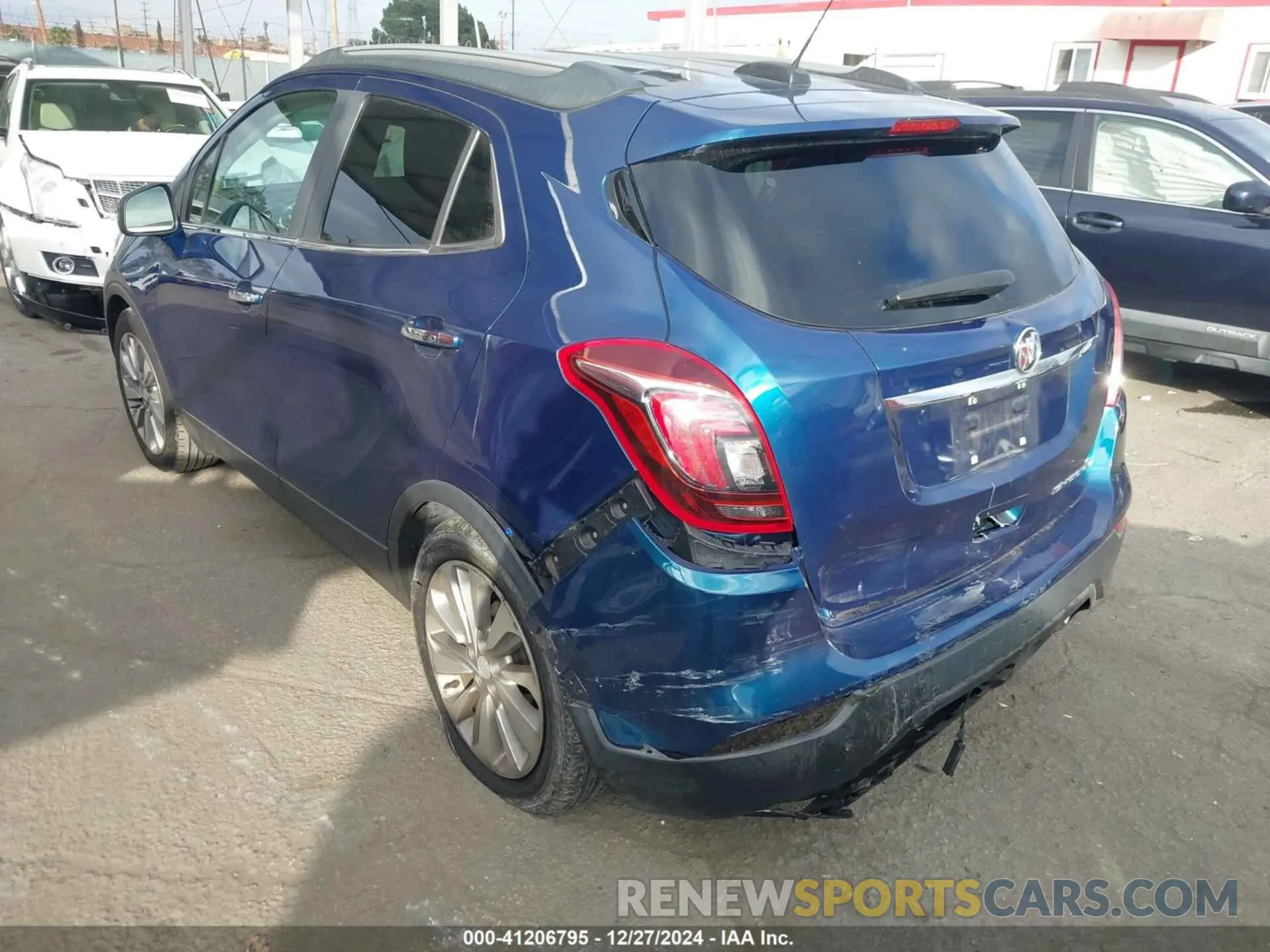 3 fotografías del automóvil dañado KL4CJASB6LB046479 BUICK ENCORE 2020