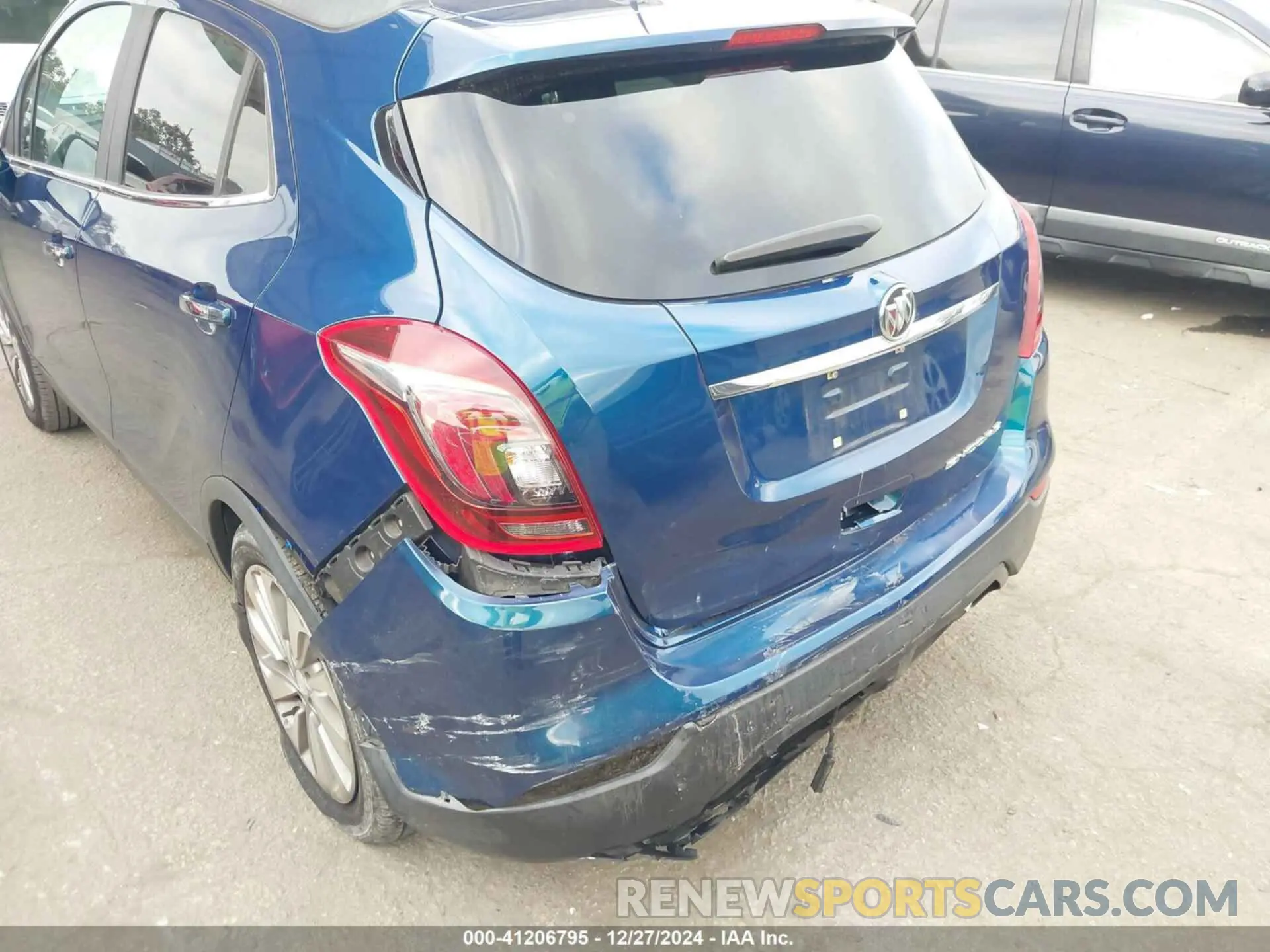 6 fotografías del automóvil dañado KL4CJASB6LB046479 BUICK ENCORE 2020
