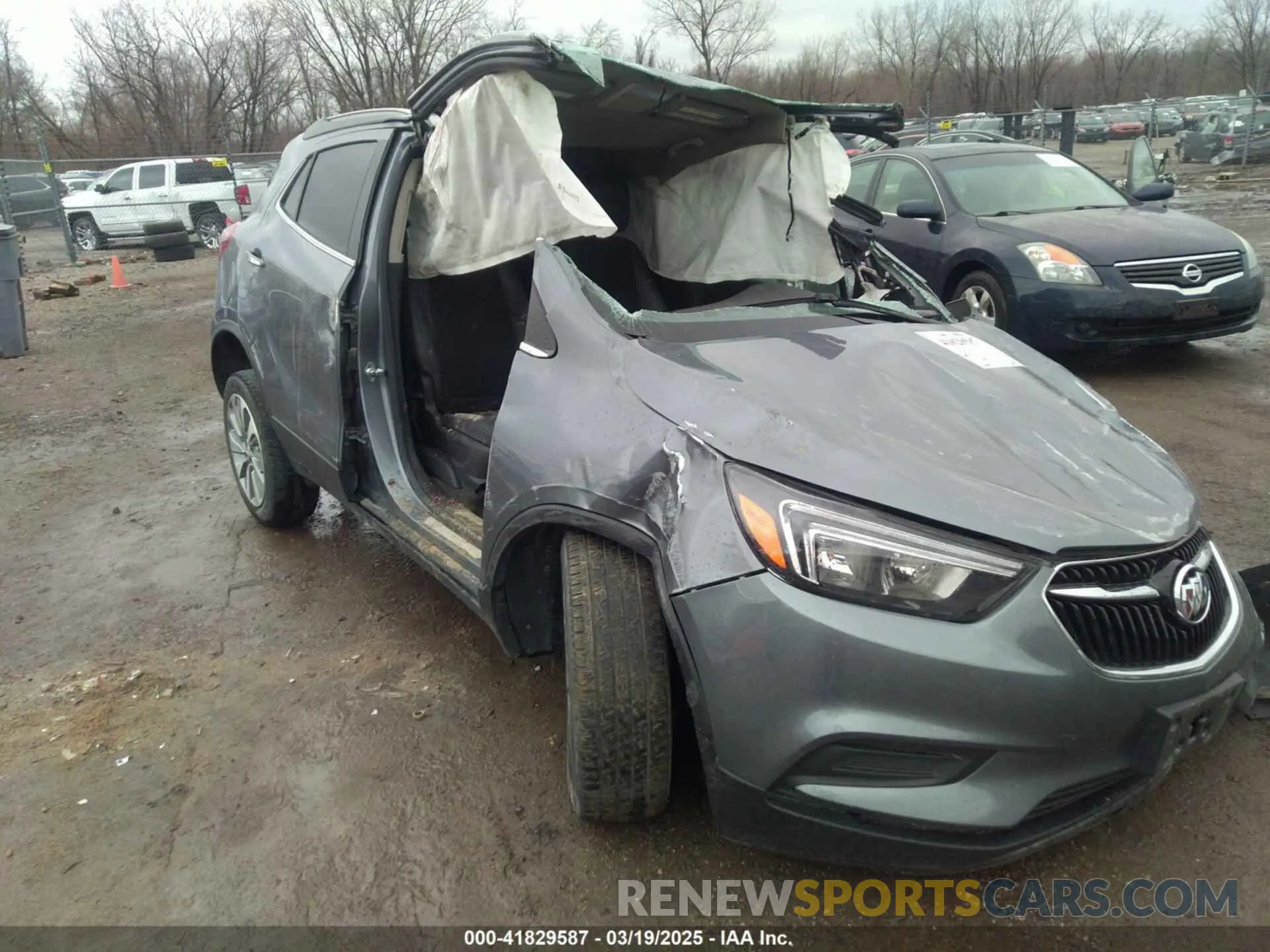 1 fotografías del automóvil dañado KL4CJASB6LB049284 BUICK ENCORE 2020