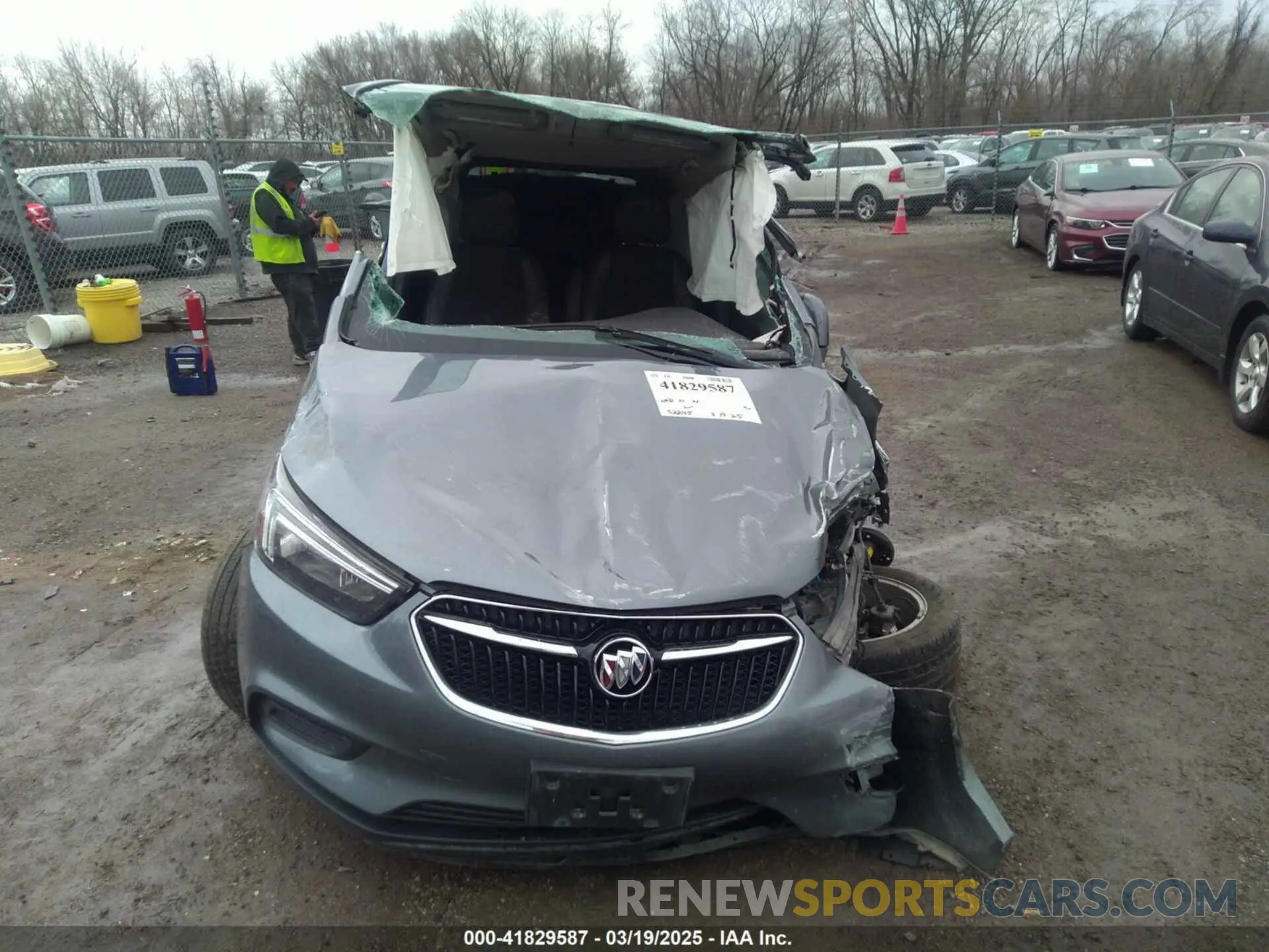11 fotografías del automóvil dañado KL4CJASB6LB049284 BUICK ENCORE 2020