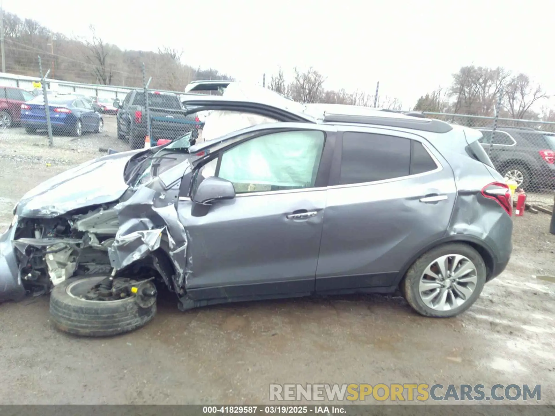 13 fotografías del automóvil dañado KL4CJASB6LB049284 BUICK ENCORE 2020